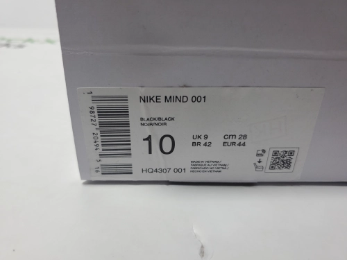 Nike Mind 001 x Fragment Design 'Black' IQ8502-001 reviewed by