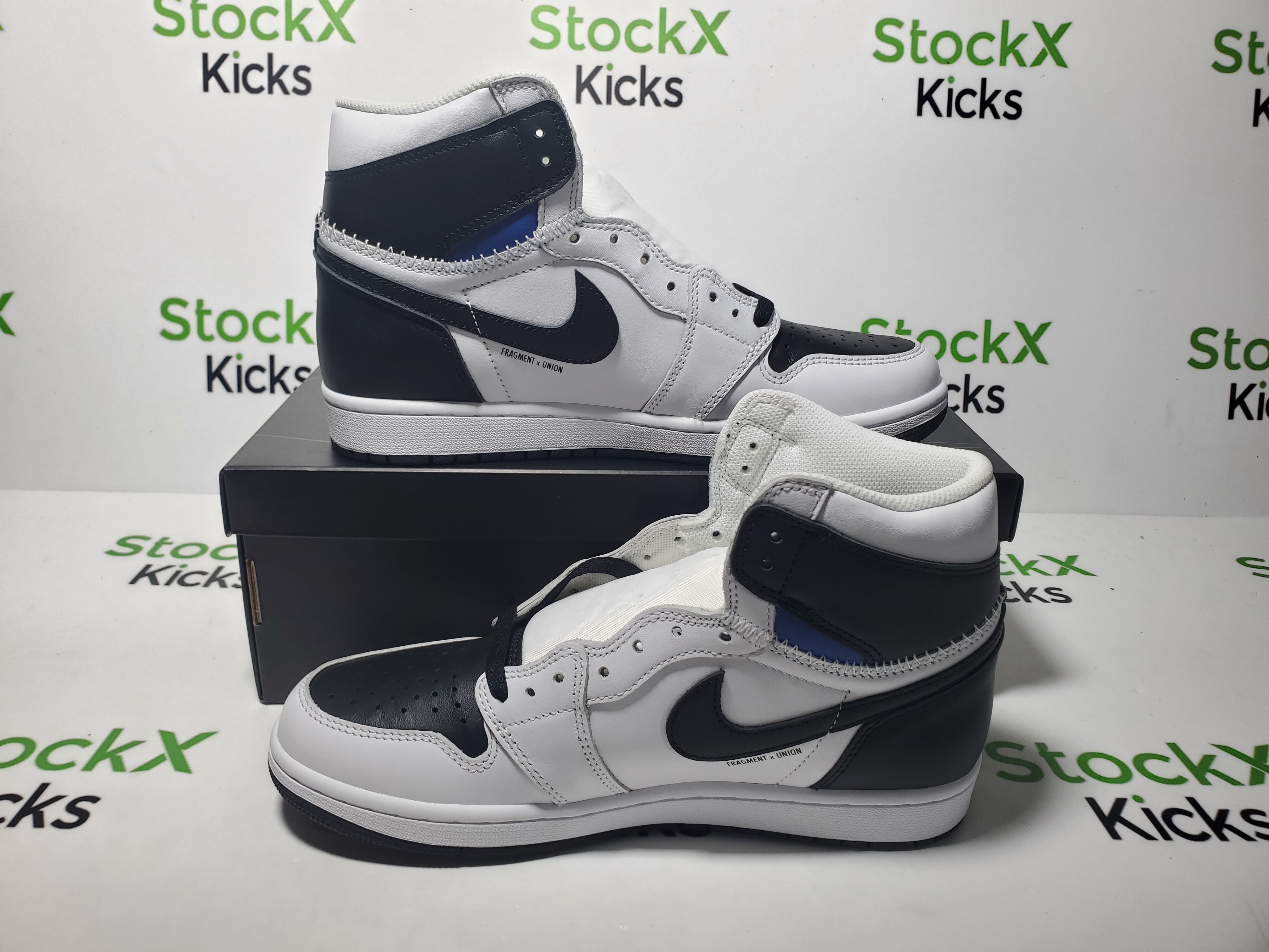 PK God Batch Union LA x Air Jordan 1 Retro Collaborative Black And White II7282-100 review StockxKicks 06