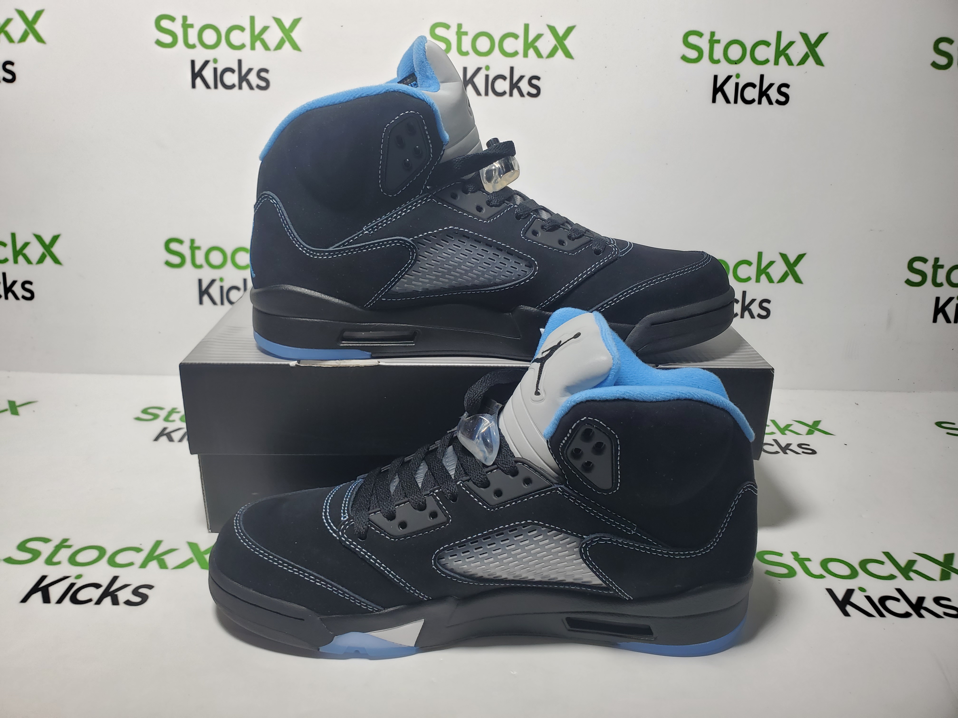 【TOP PK Batch】PK God Batch Air Jordan 5 Black University Blue 2026 DD0587-008 review StockxKicks 06
