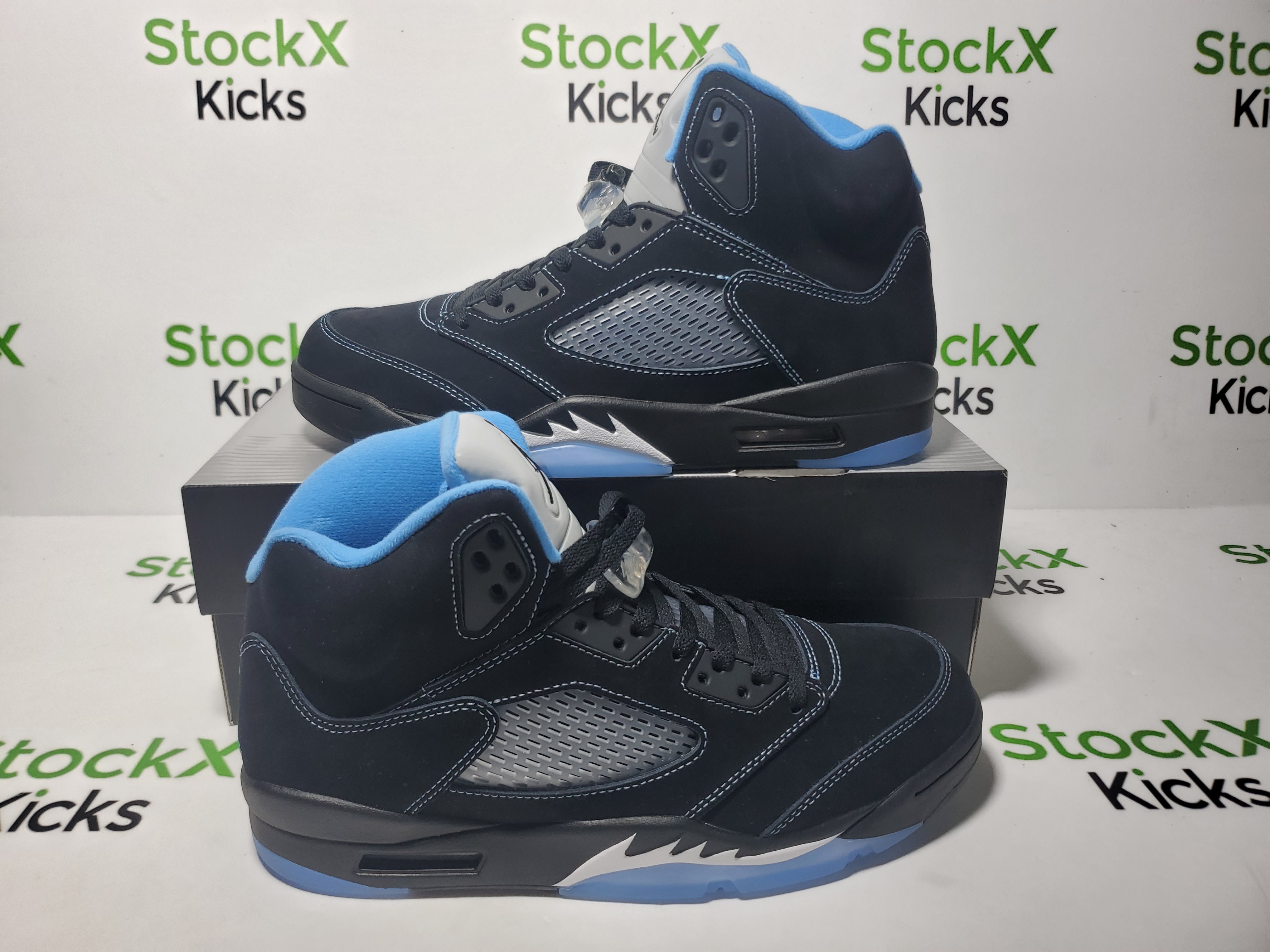 【TOP PK Batch】PK God Batch Air Jordan 5 Black University Blue 2026 DD0587-008 review StockxKicks 05
