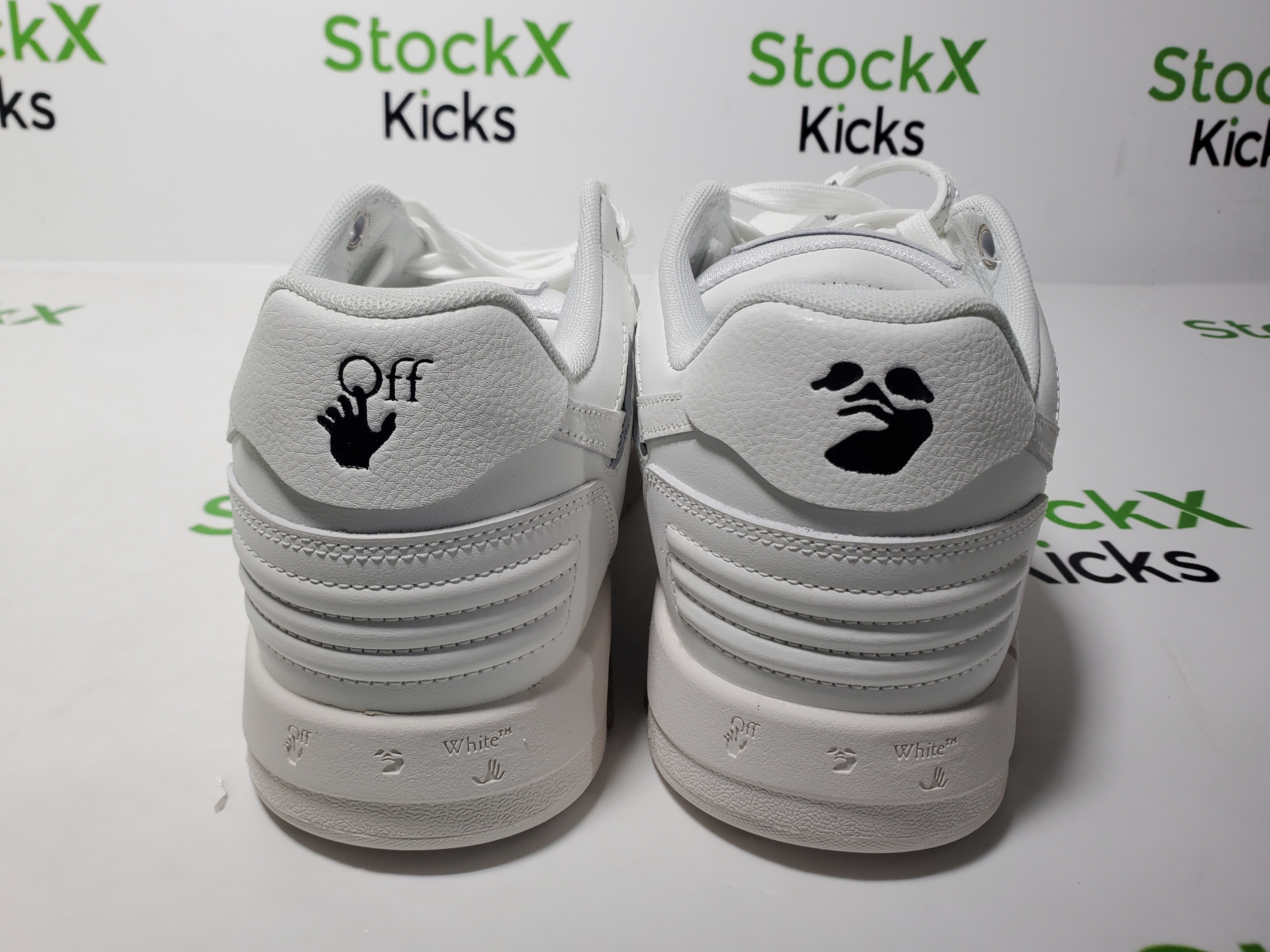 PK God Batch OFF-WHITE Out Of Office OOO Low Beige Gray OMIA189 C99LEA00 30117 review StockxKicks 03