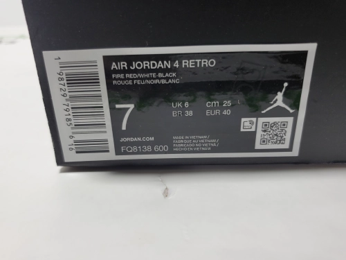 PK God Batch Air Jordan 4 Retro 'Toro Bravo' 2026 FQ8138-600 reviewed by