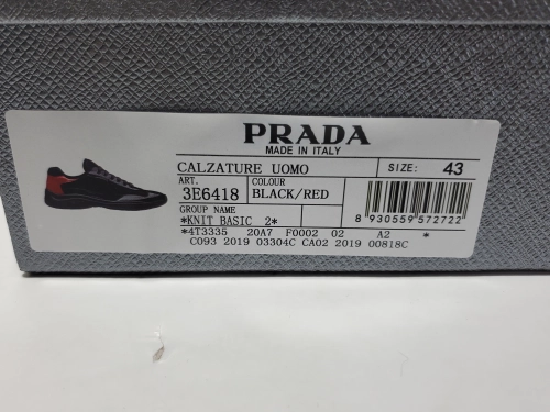 Prada America's Cup Black Red Tail reviewed by