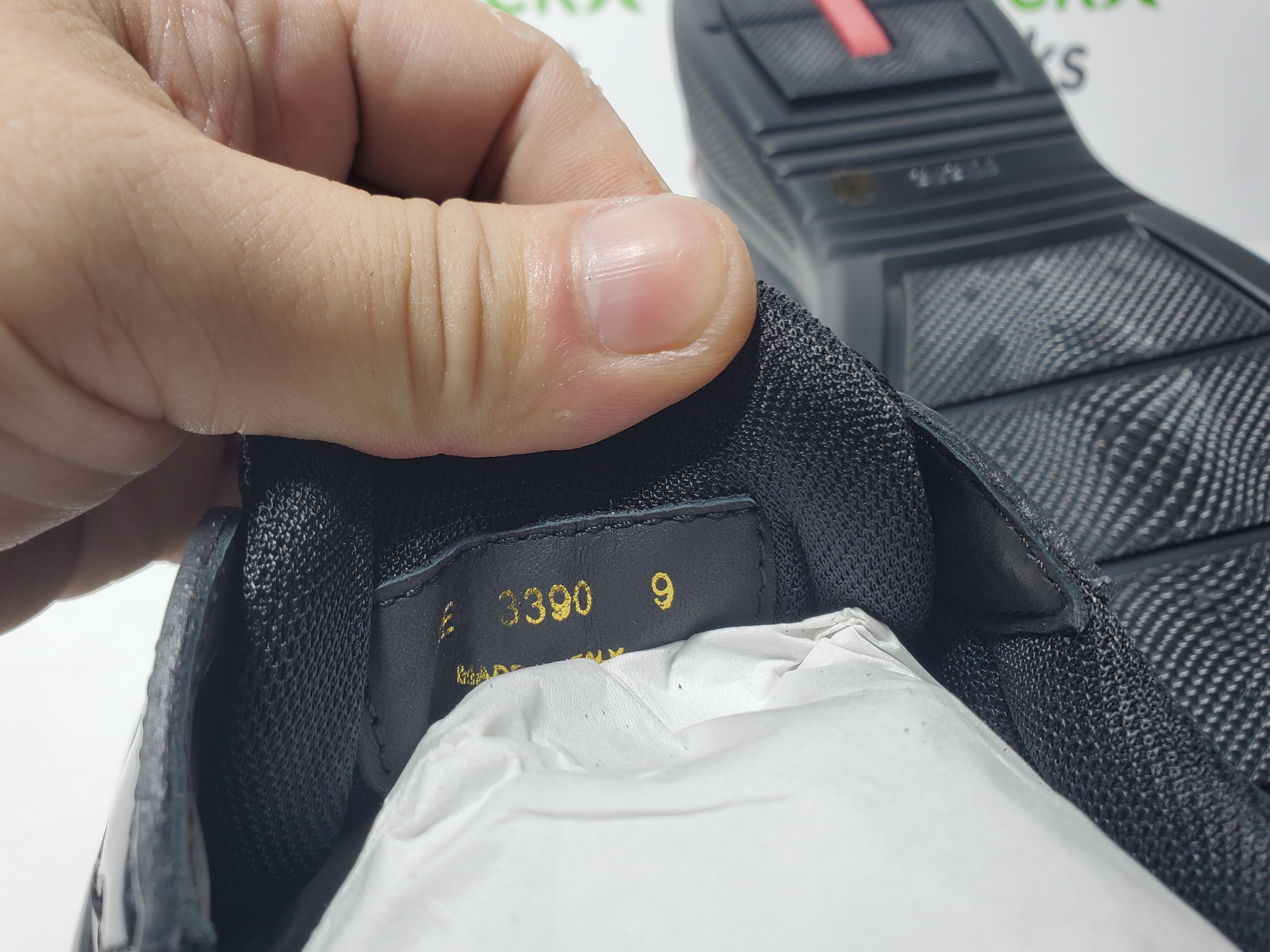 Prada America's Cup Black Red Tail review StockxKicks 06