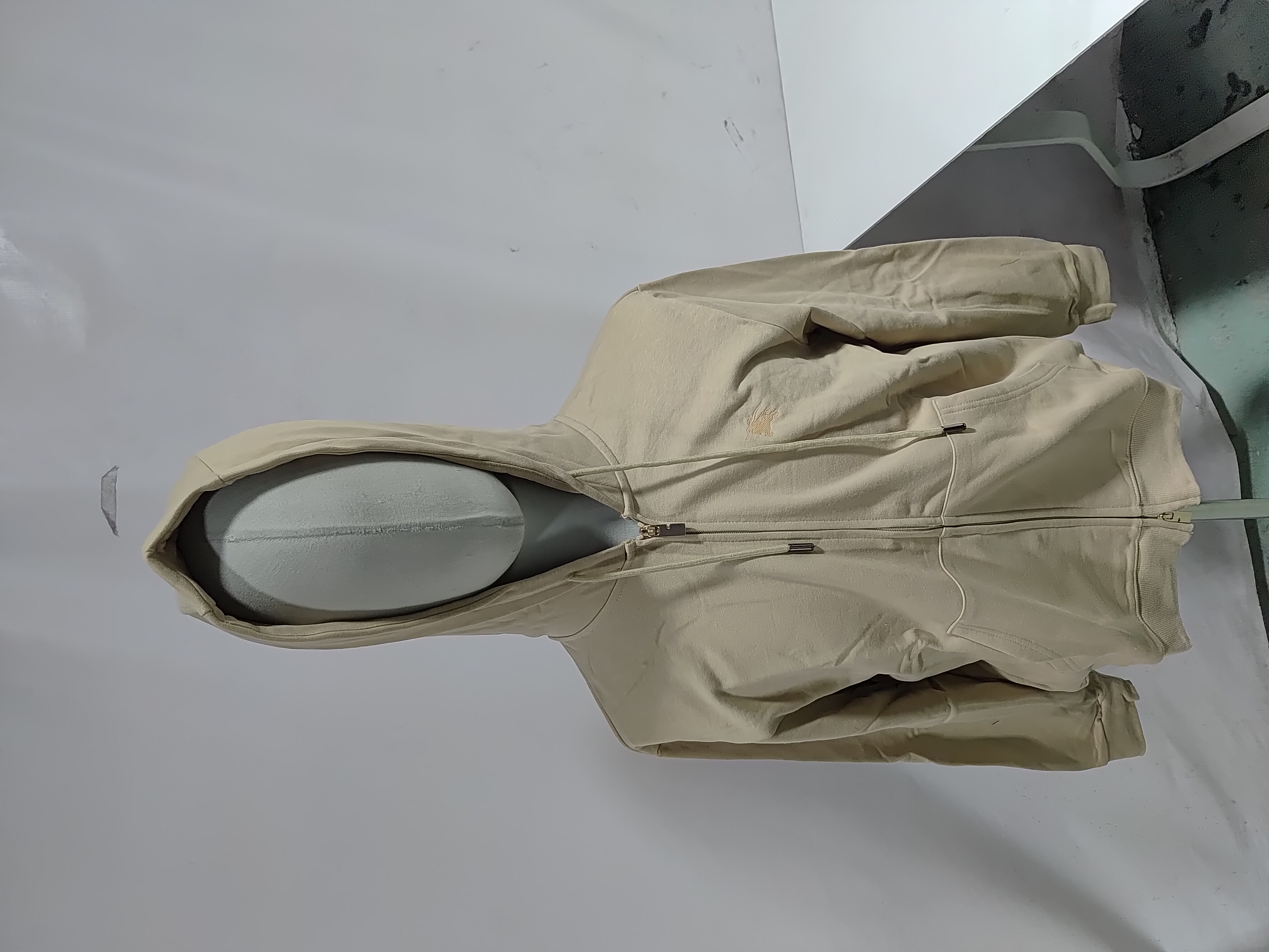 Burberry Warhorse Cross-Stitch Zippered Hooded Jacket Brown review StockxKicks 01