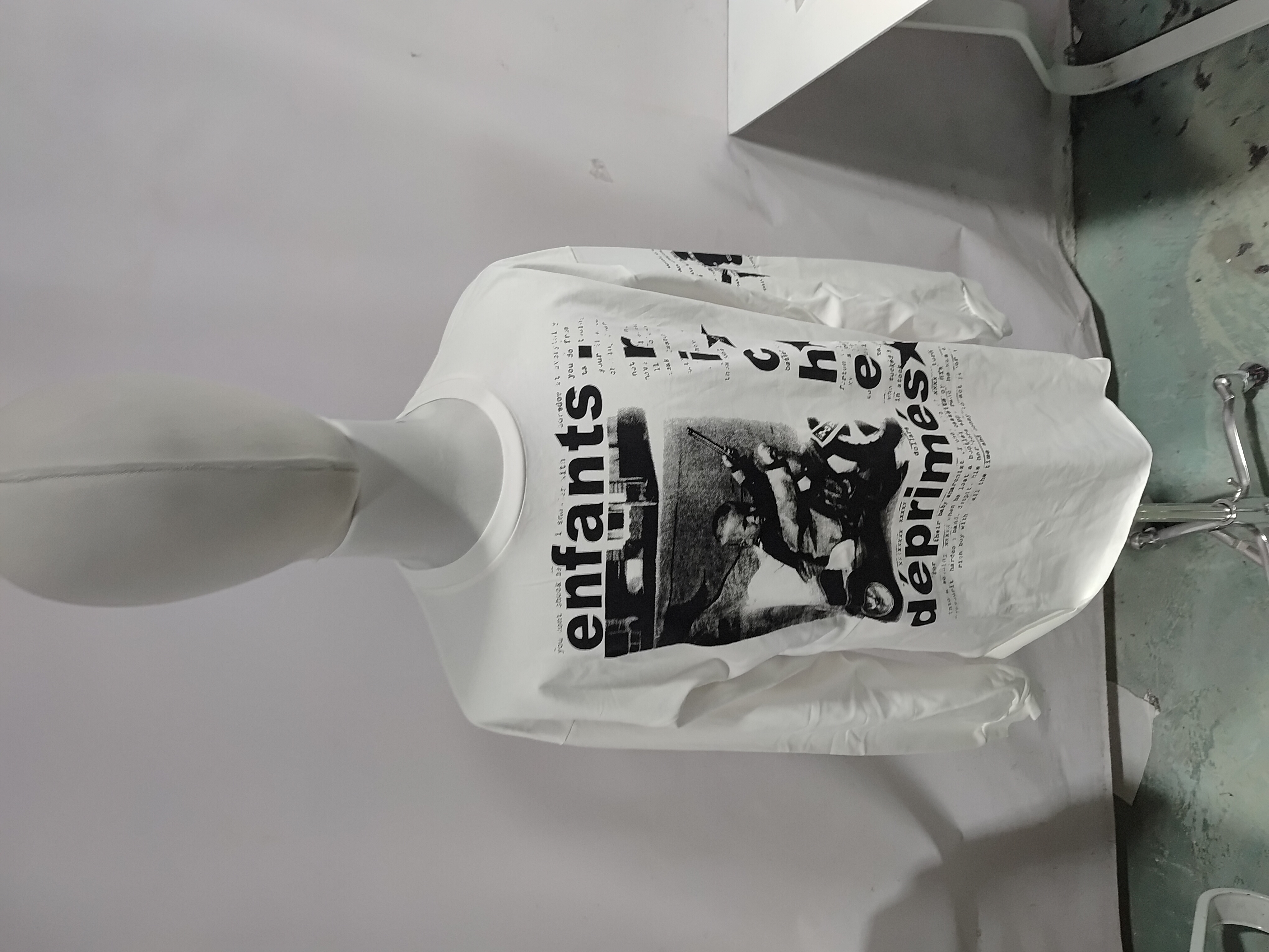 Enfants Riches Déprimés My Underground/Tricycle Long-Sleeve T-Shirt 'Faded White' review 1