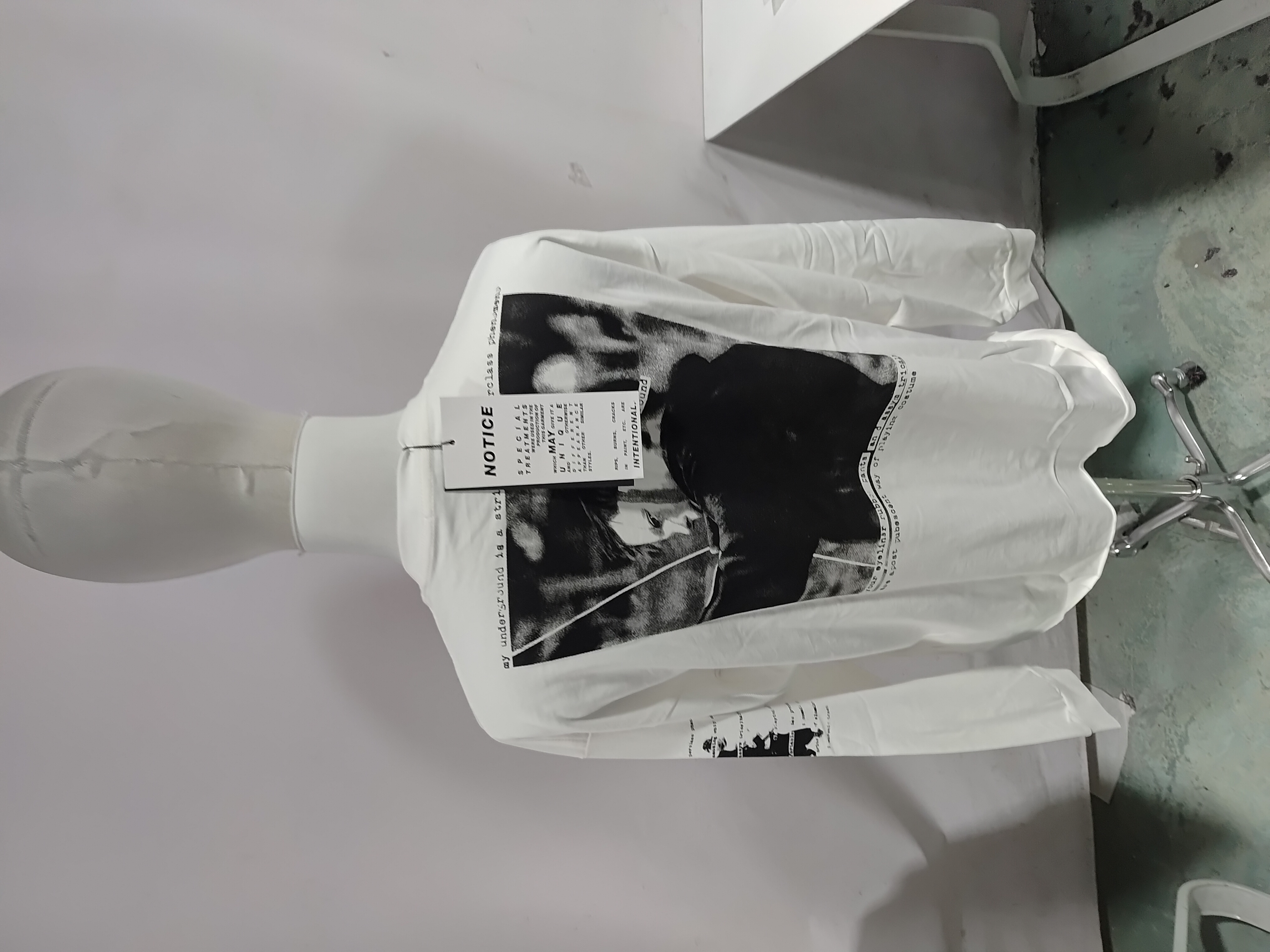 Enfants Riches Déprimés My Underground/Tricycle Long-Sleeve T-Shirt 'Faded White' review 3