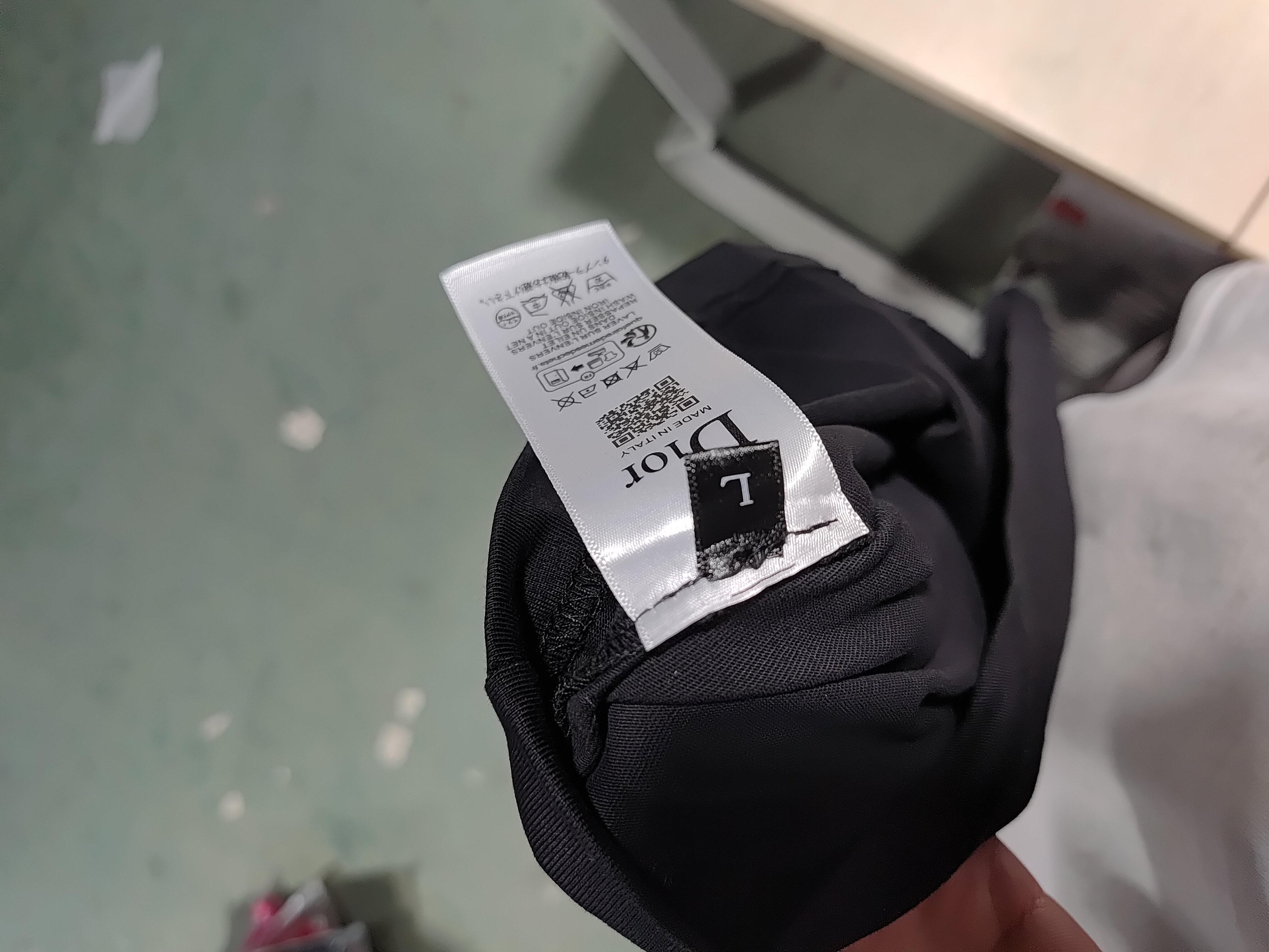 Dior 25ss Hand-painted Letters T-shirt Black review StockxKicks 00