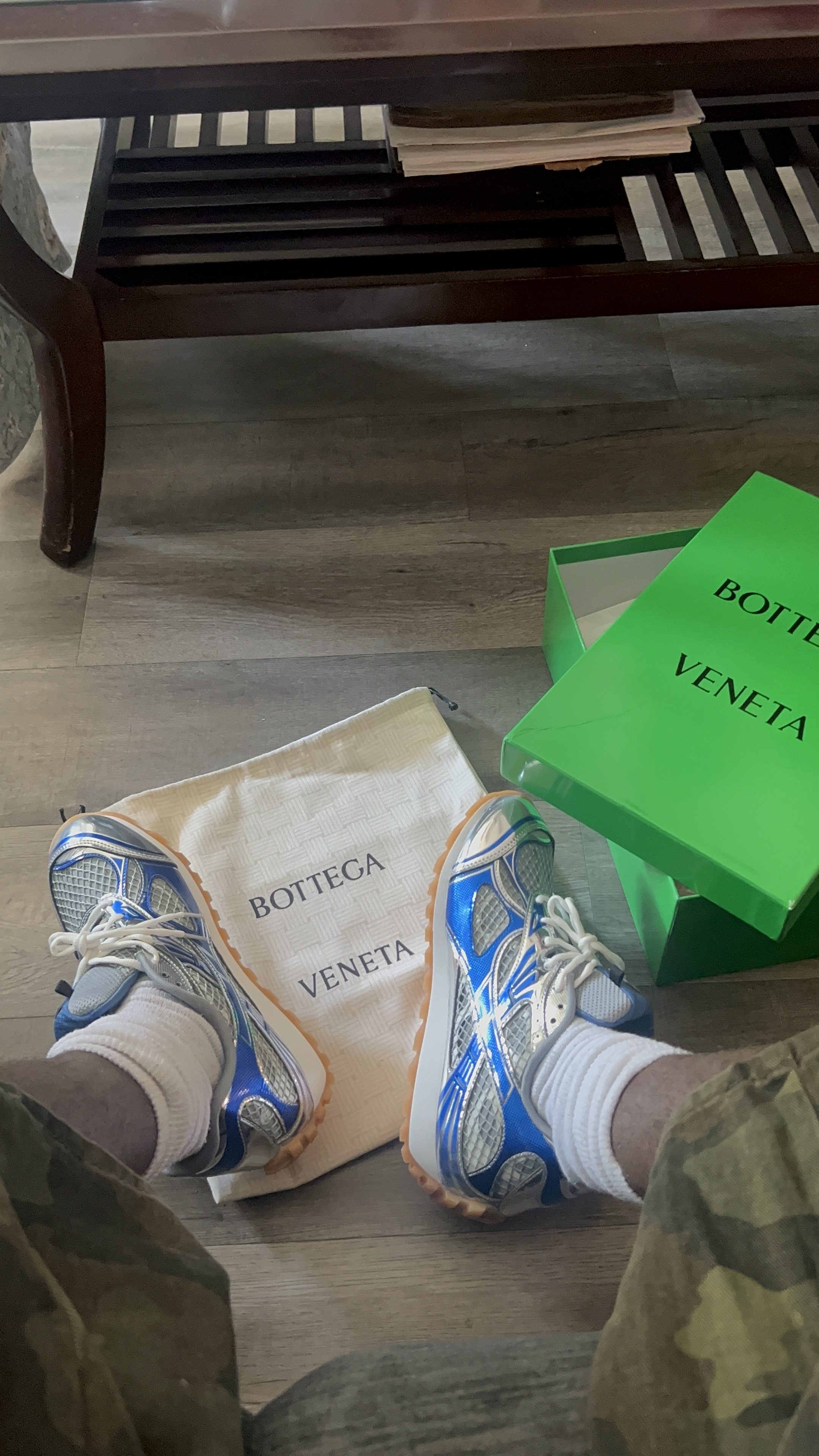 Bottega Veneta Orbit Blue review John