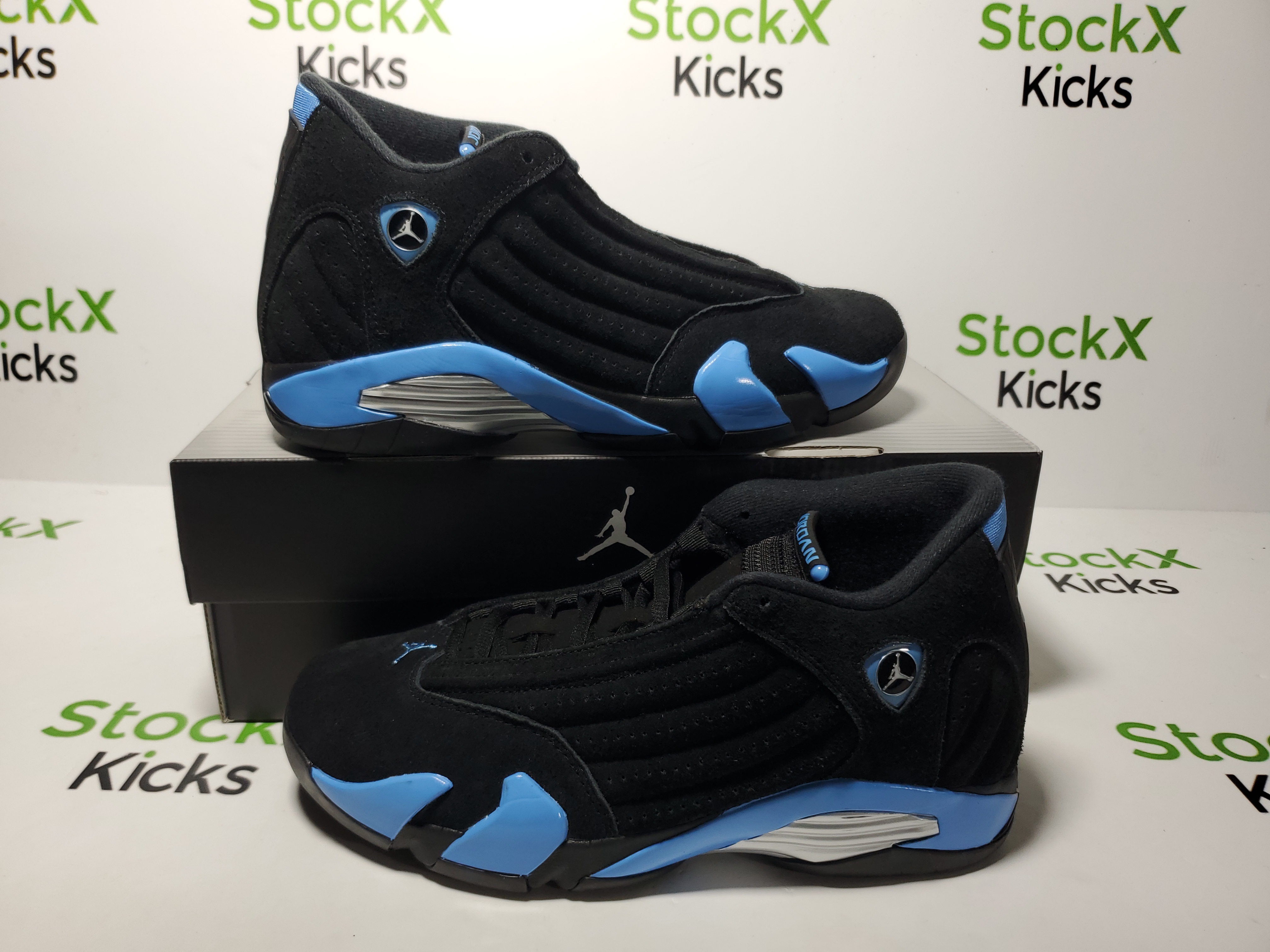PK God Batch Air Jordan 14 Retro University Blue 487471-002 review StockxKicks 01