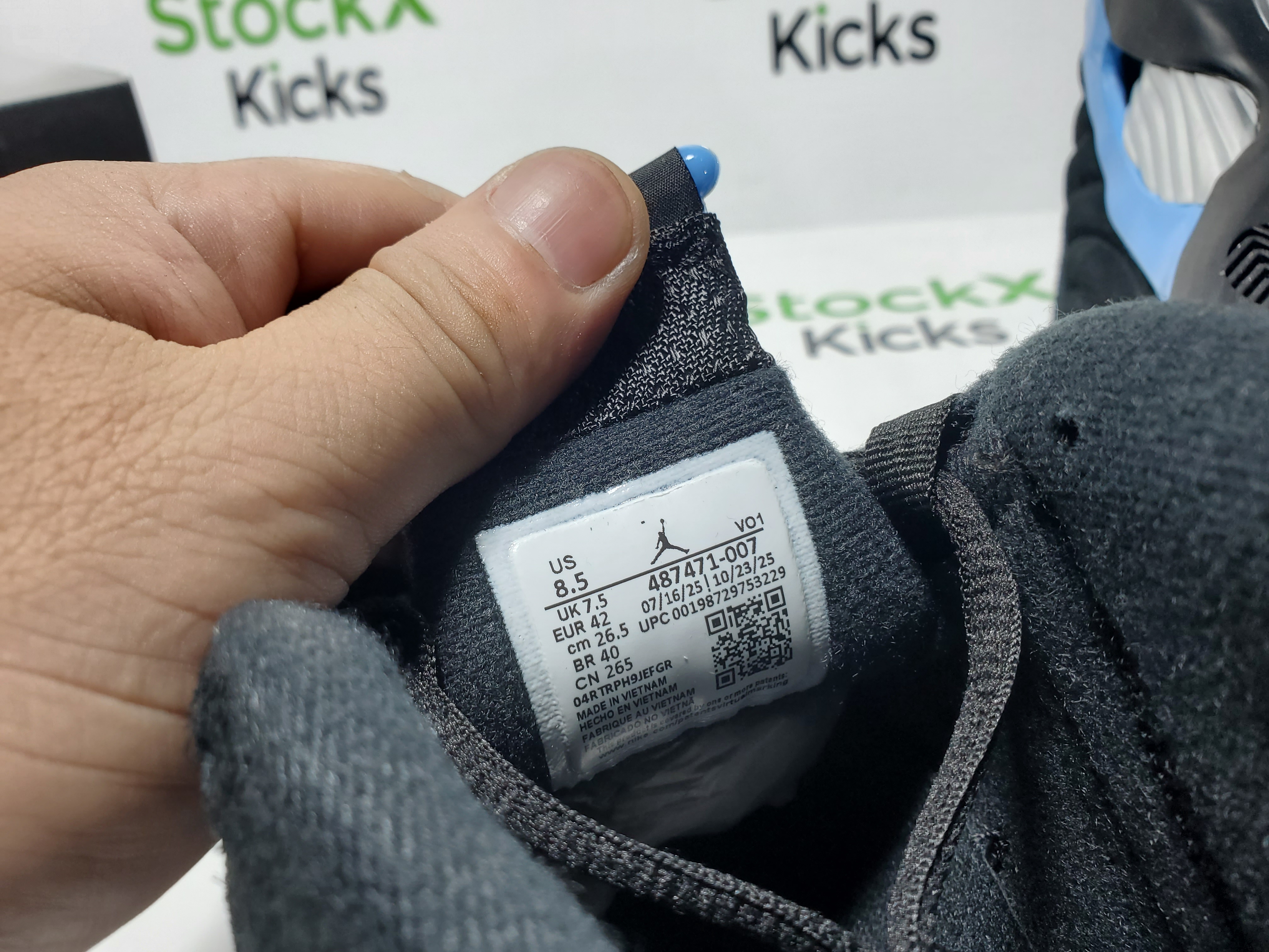 PK God Batch Air Jordan 14 Retro University Blue 487471-002 review StockxKicks 06