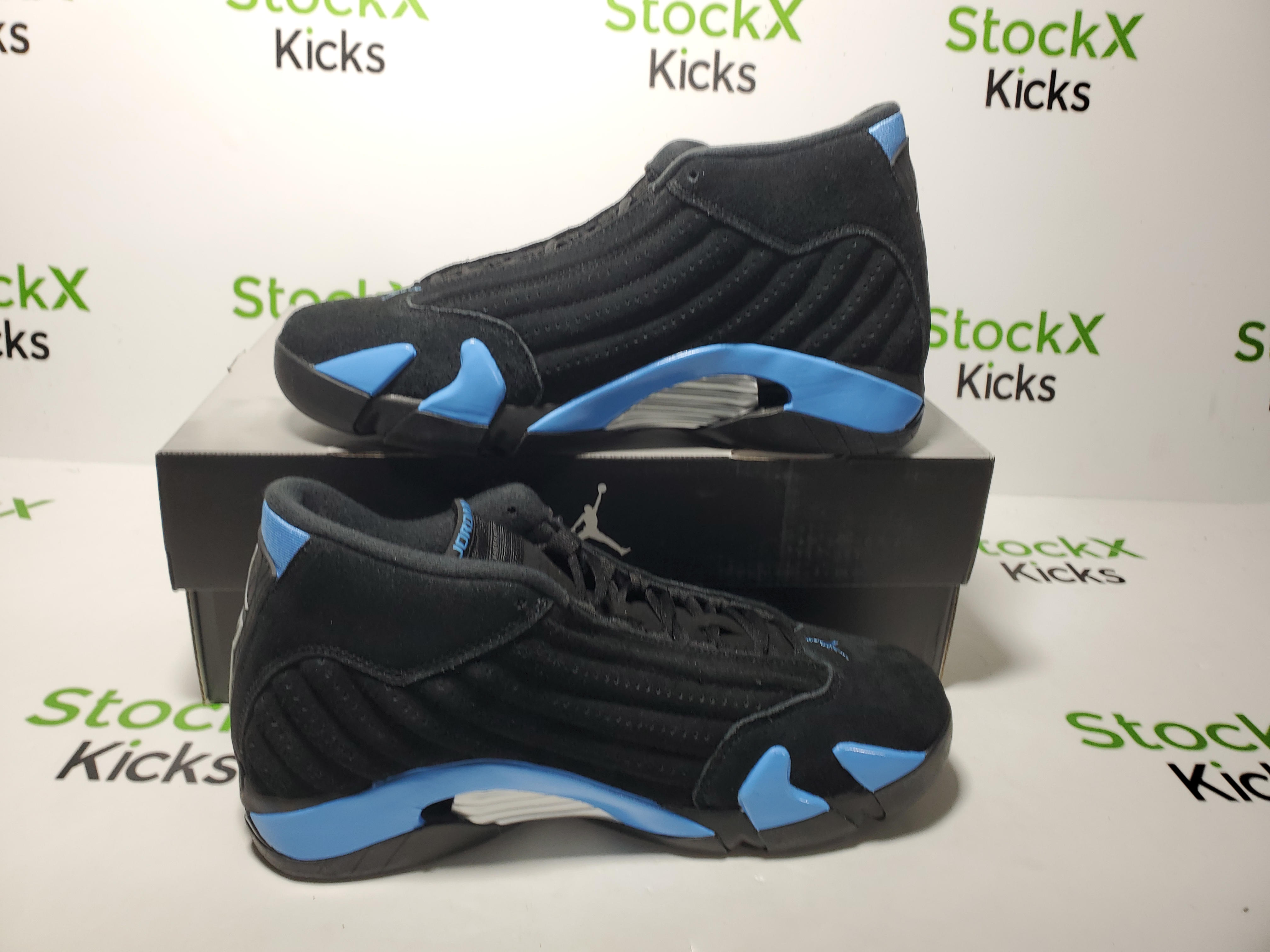 PK God Batch Air Jordan 14 Retro University Blue 487471-002 review StockxKicks 02