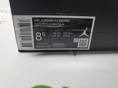 PK God Batch Air Jordan 14 Retro University Blue 487471-002 reviewed by