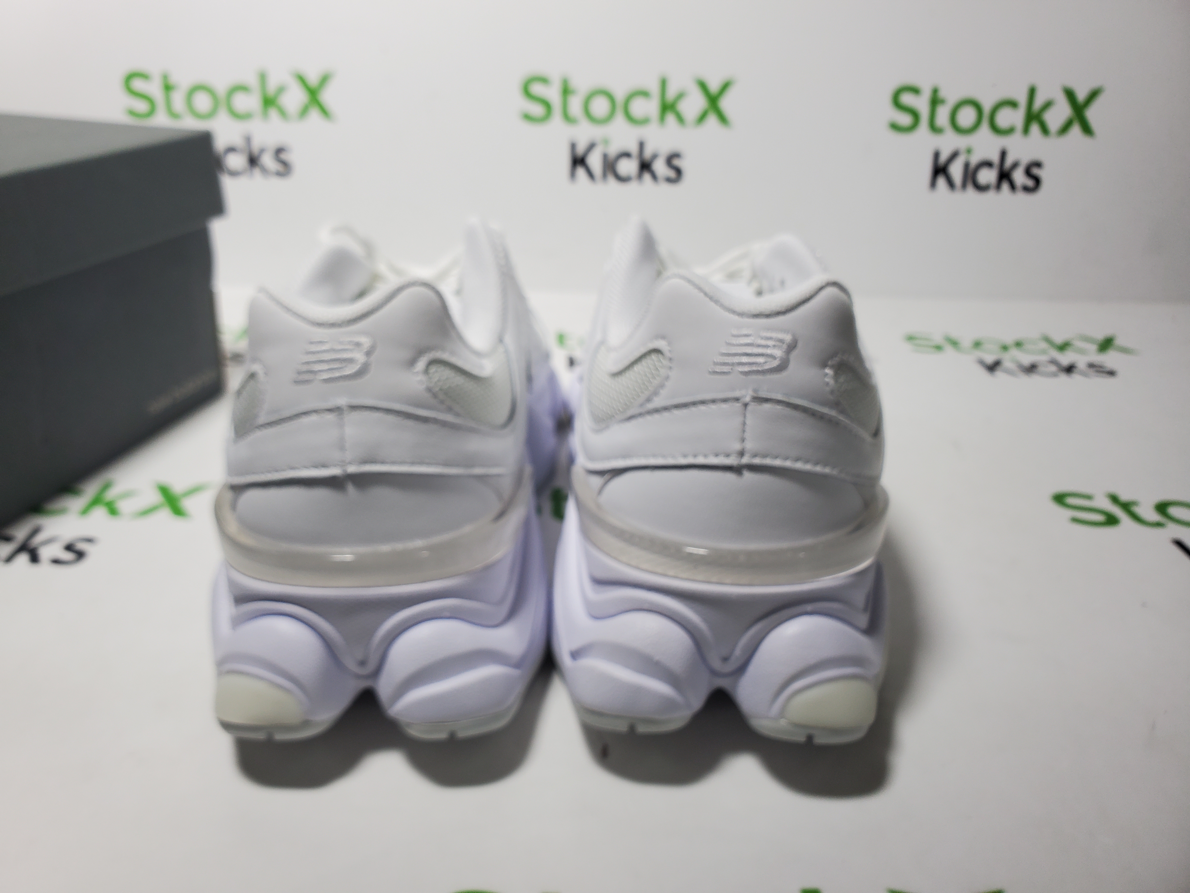 New Balance 9060 Triple White U9060NRJ review StockxKicks 03