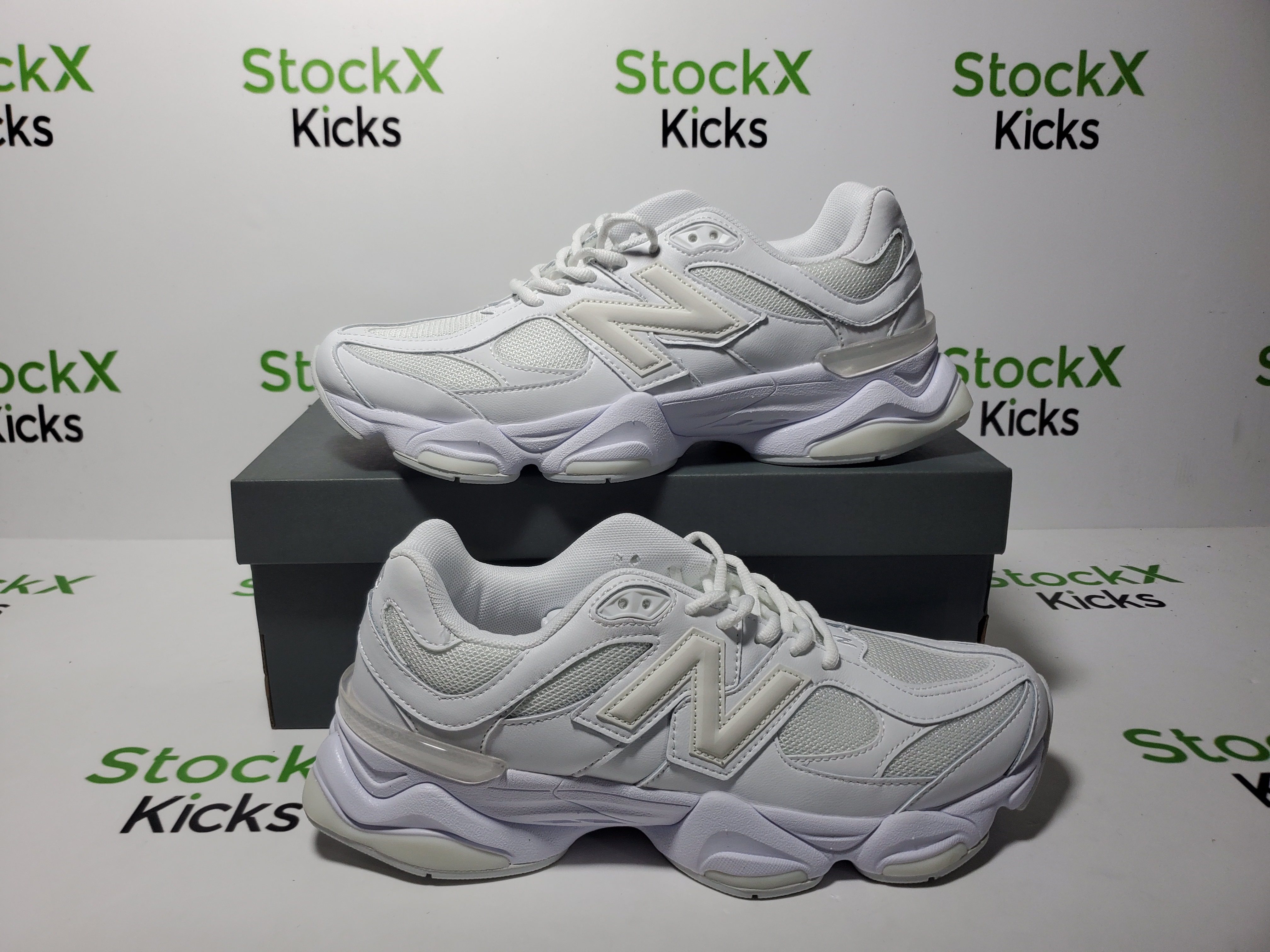 New Balance 9060 Triple White U9060NRJ review StockxKicks 01