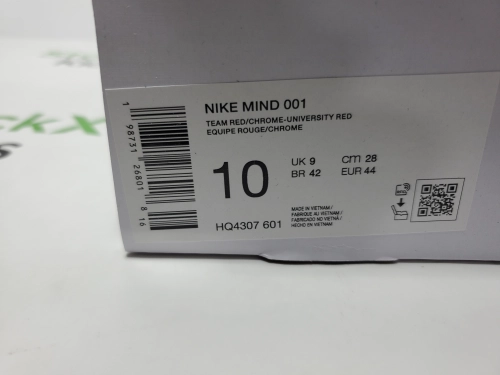 Nike Mind 001 Slide Team Red University Red HQ4307-601 reviewed by