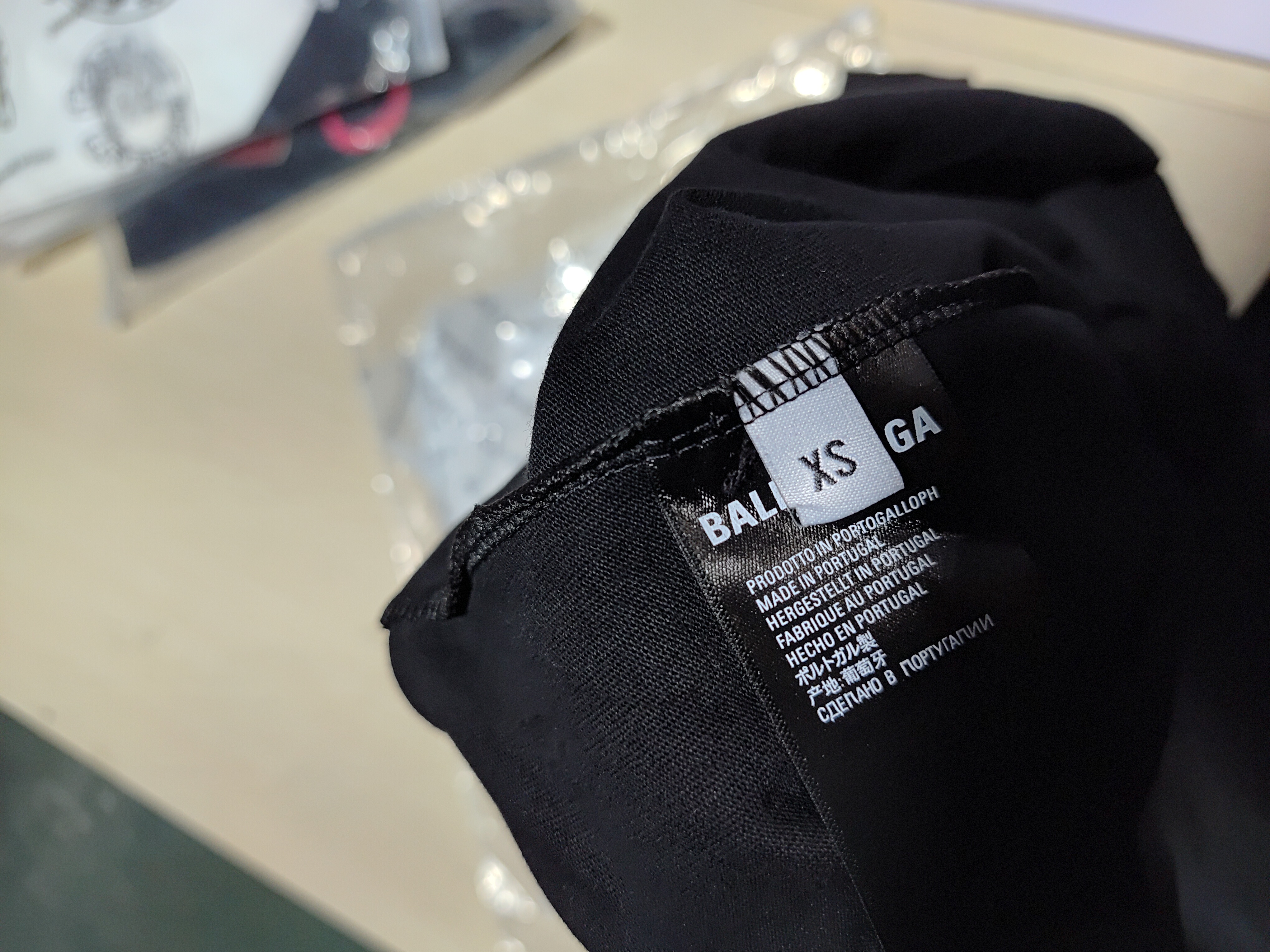 Balenciaga Lion Crest Soccer T-Shirt Black+Amiri Jeans  review StockxKicks 00