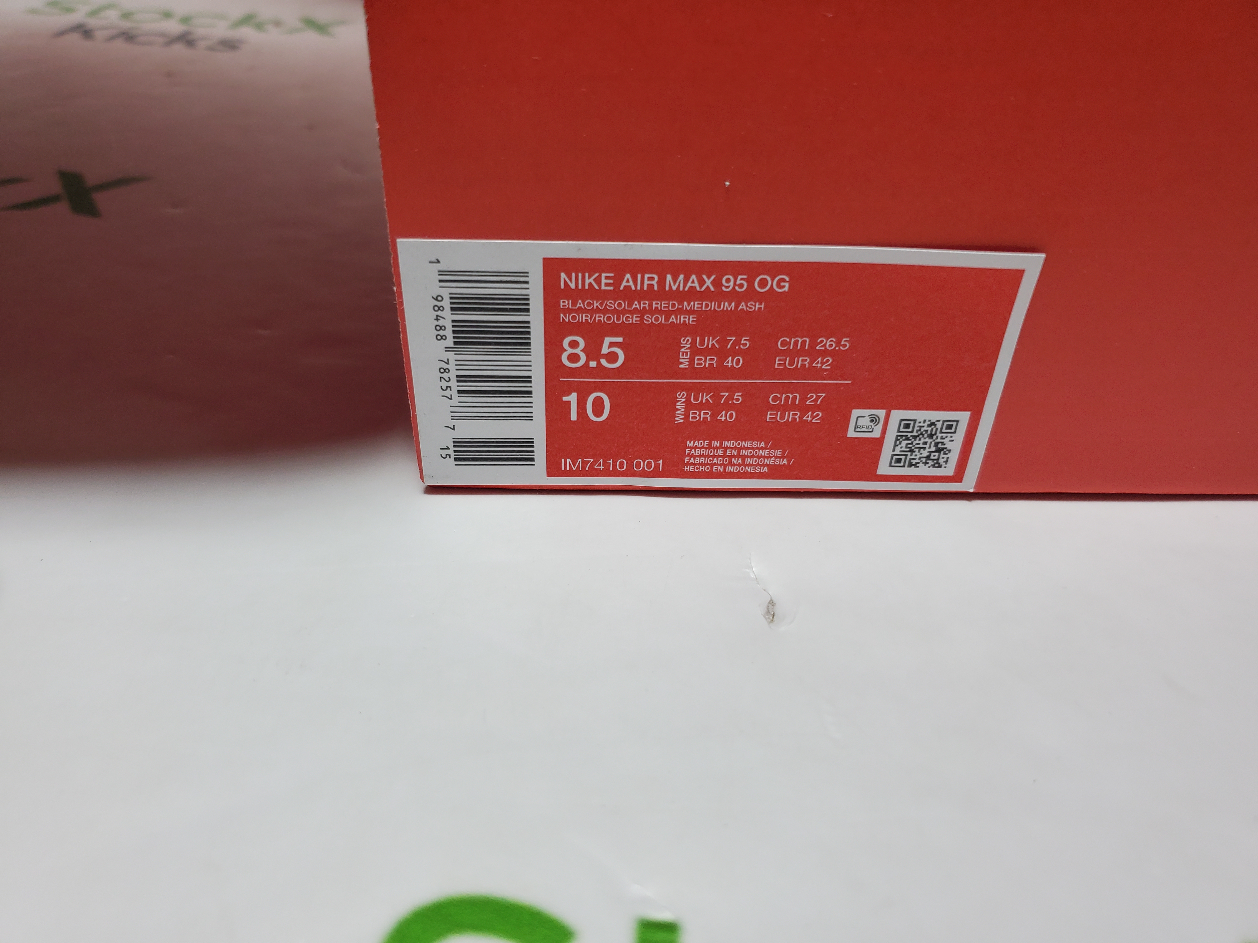 PK God Batch Nike Air Max 95 OG 'Solar Red' AT2865-100 review StockxKicks 00