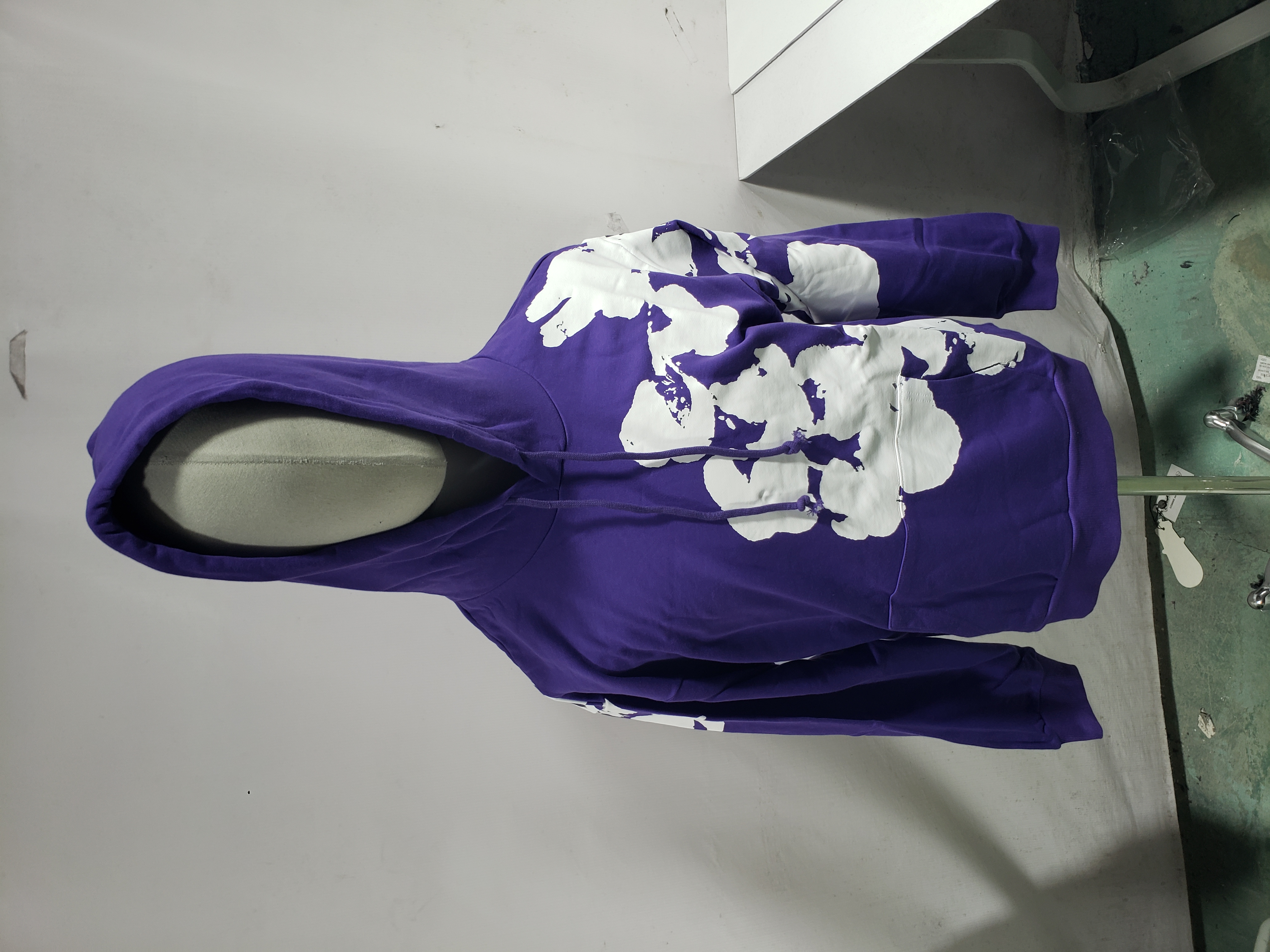 Denim Tears Big Cotton Wreath Hoodie & Sweatpant Set #5671-8215 Purple review StockxKicks 01