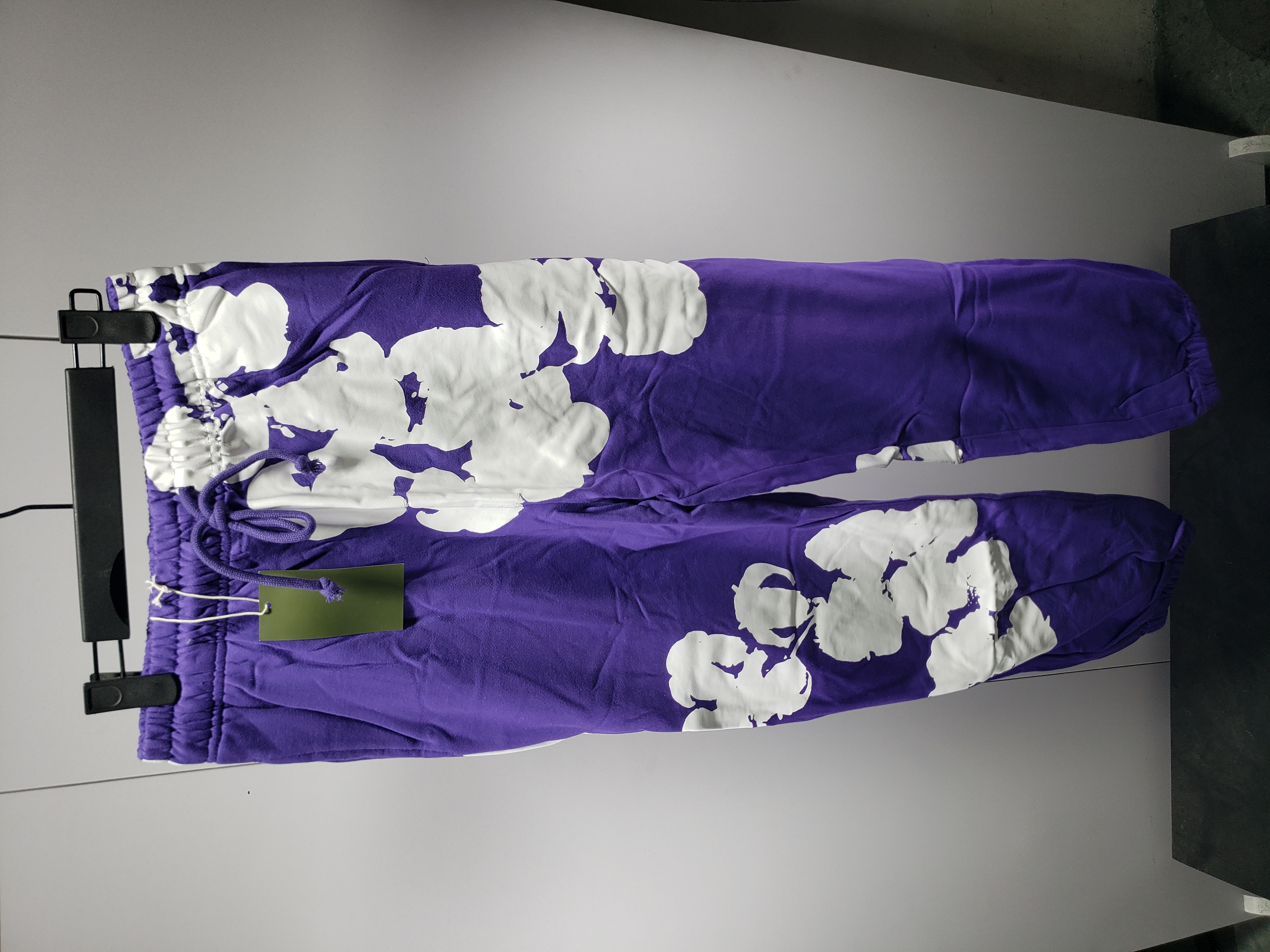 Denim Tears Big Cotton Wreath Hoodie & Sweatpant Set #5671-8215 Purple review StockxKicks 05