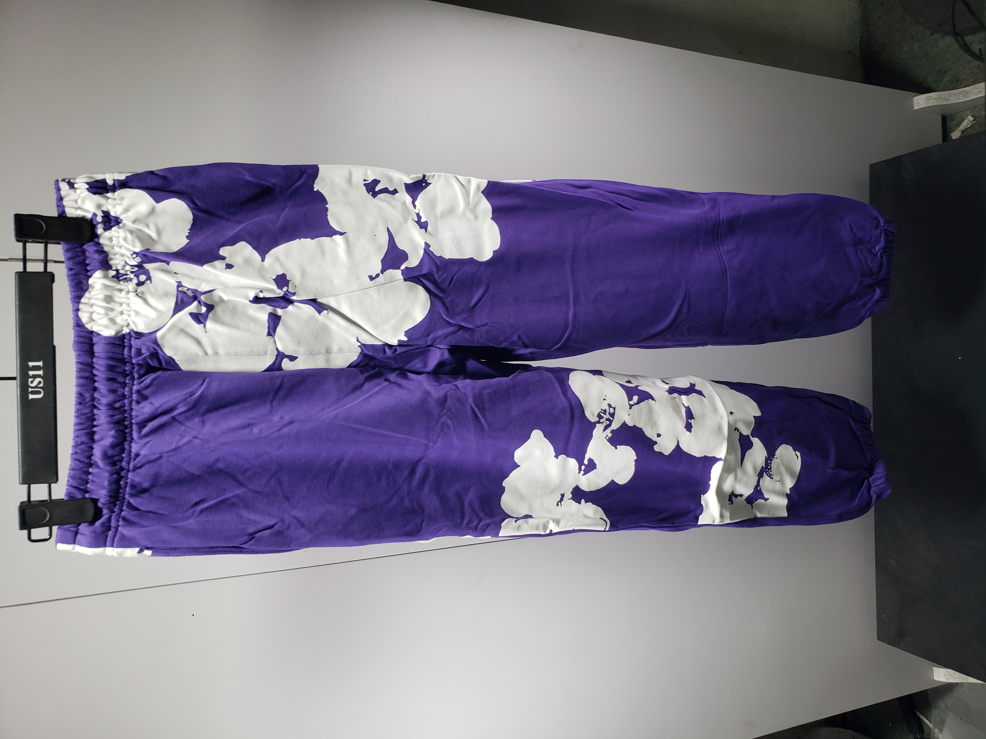 Denim Tears Big Cotton Wreath Hoodie & Sweatpant Set #5671-8215 Purple review StockxKicks 08