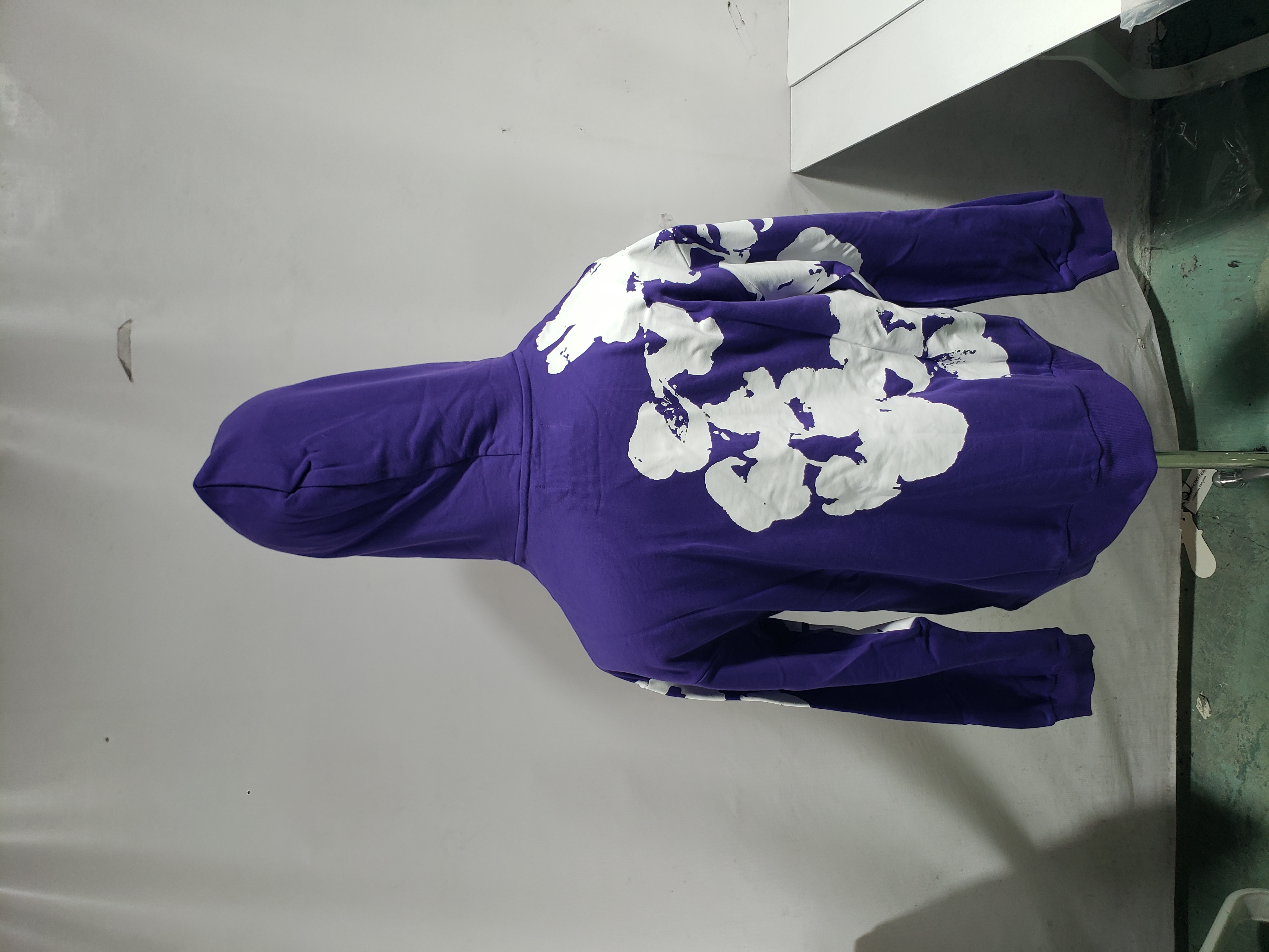Denim Tears Big Cotton Wreath Hoodie & Sweatpant Set #5671-8215 Purple review StockxKicks 03