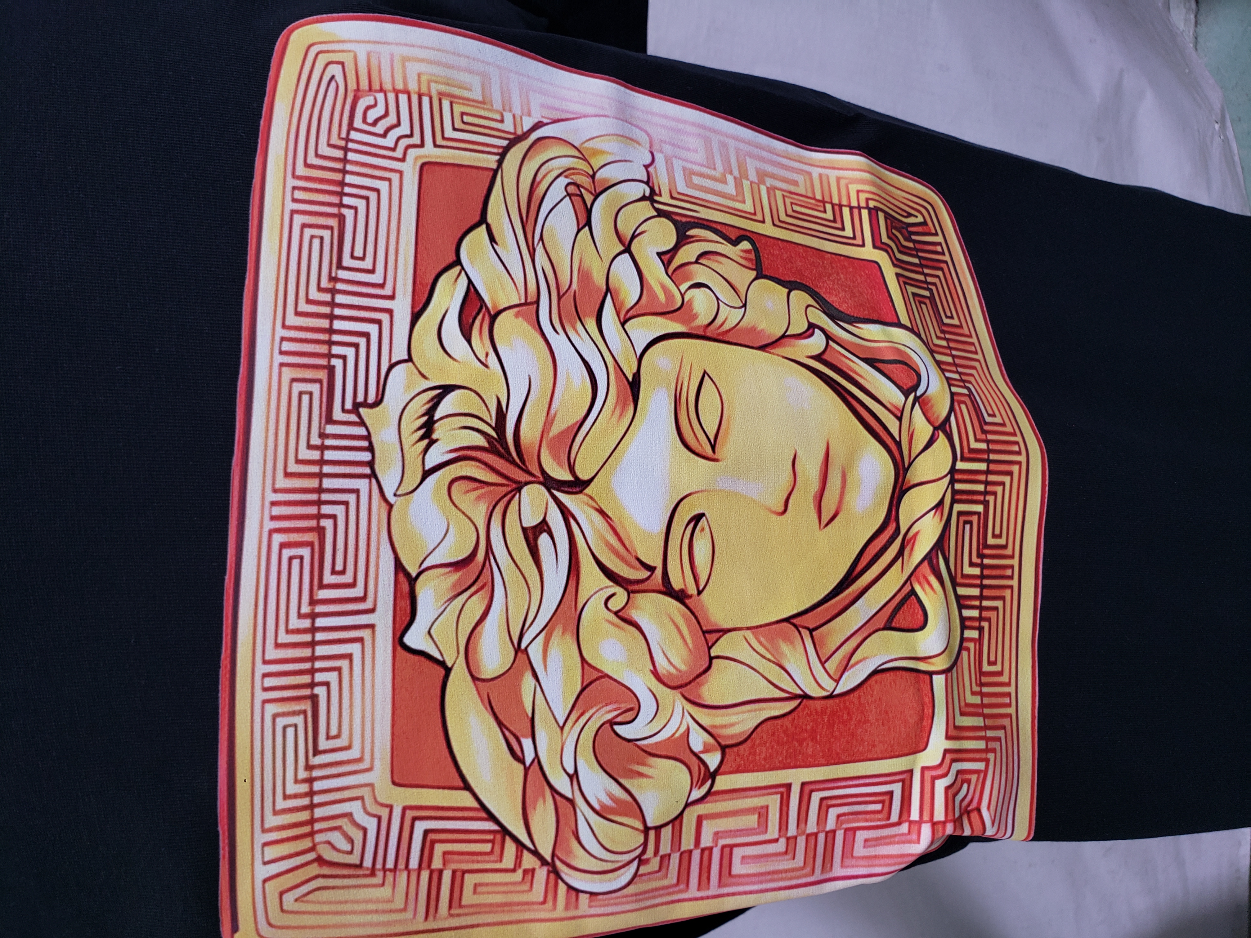 VERSACE Checkered Medusa Avatar T-shirt review StockxKicks 02