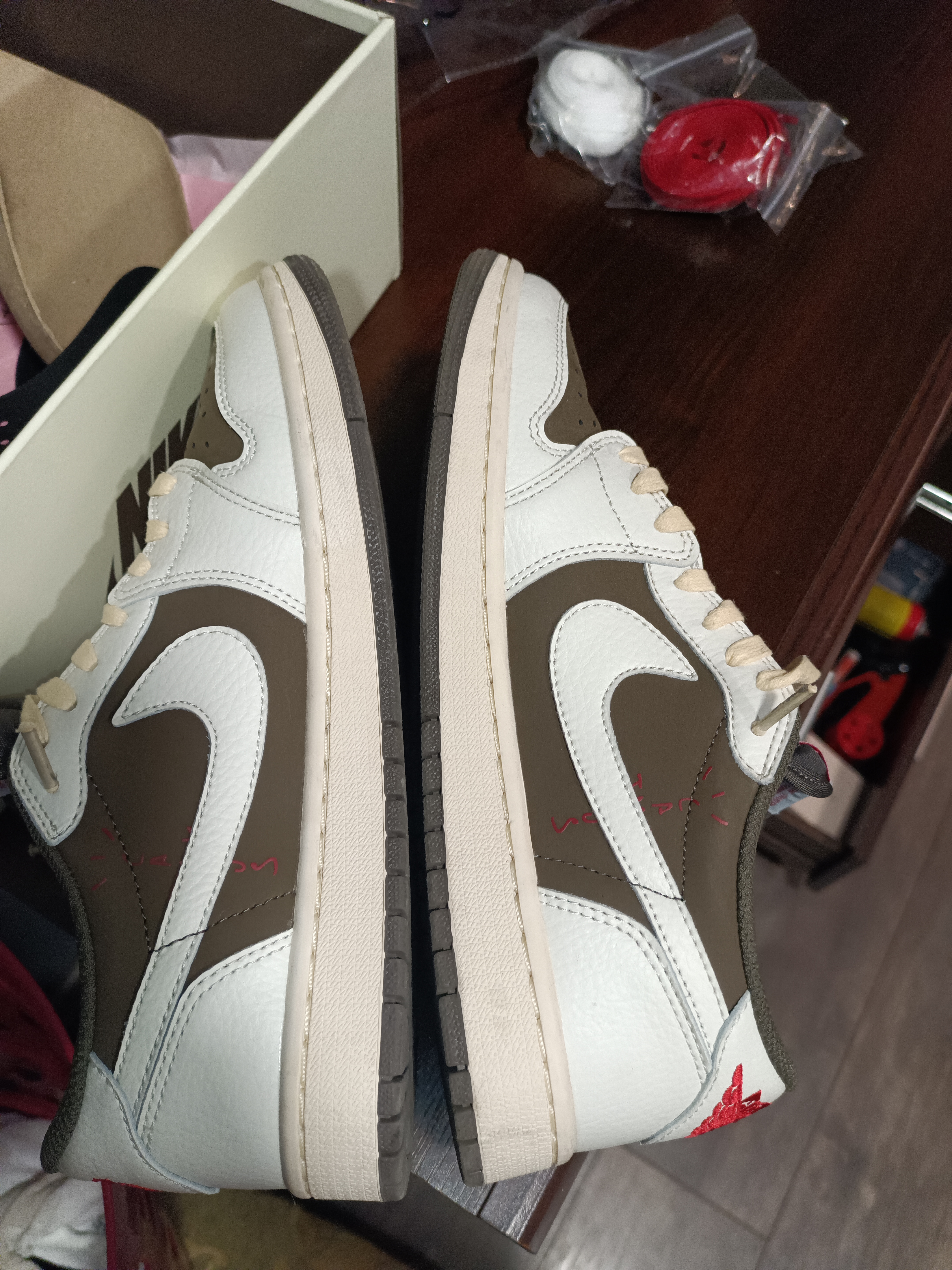 【$59 High Cost Effective】Air Jordan 1 Retro Low OG SP "Travis Scott Reverse Mocha" DM7866-162 review Krystian 00