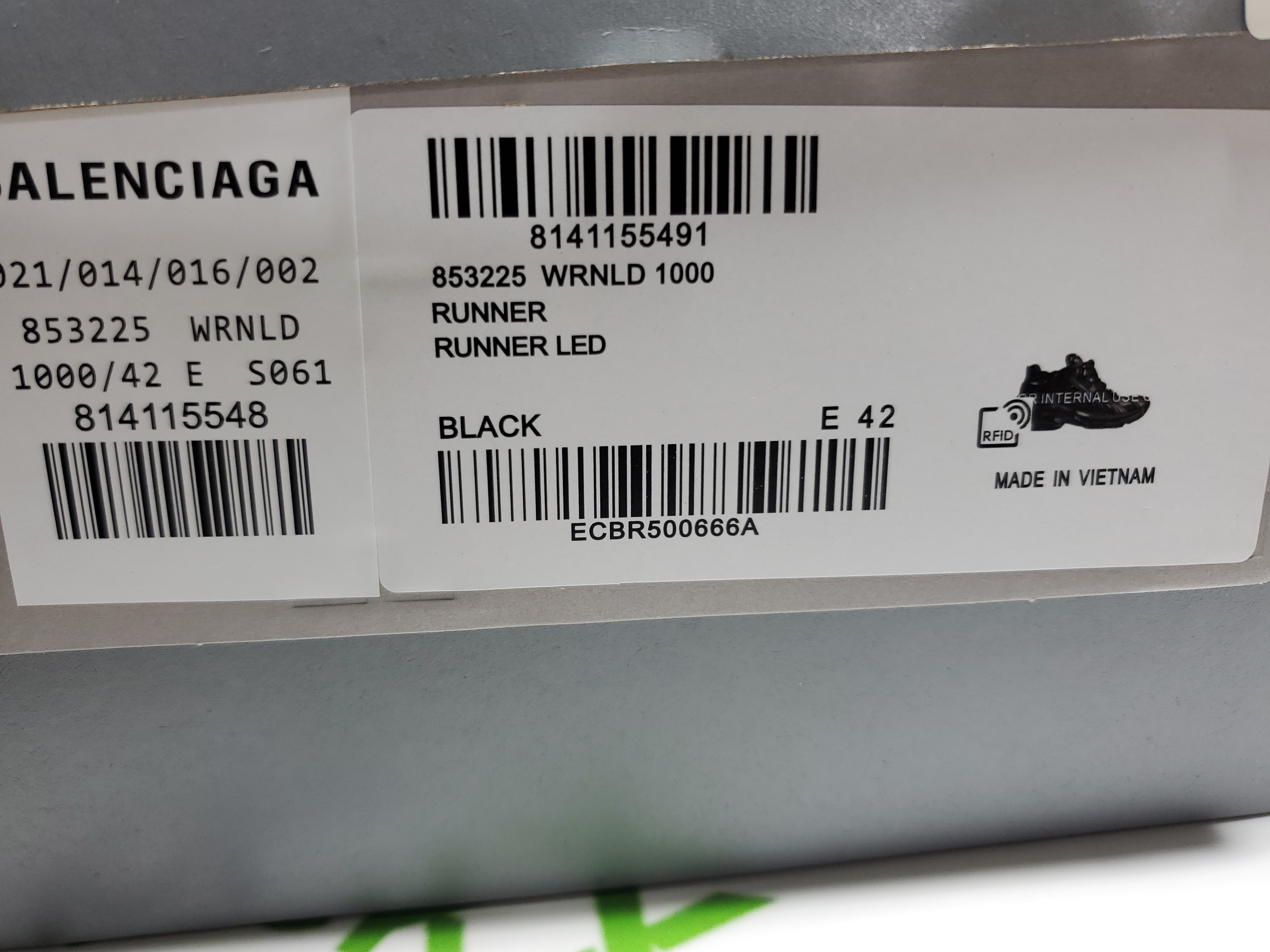【TOP PK Batch】Balenciaga Runner Black and Red LED 853225 WRNLD 1000 review Karim Babics 04