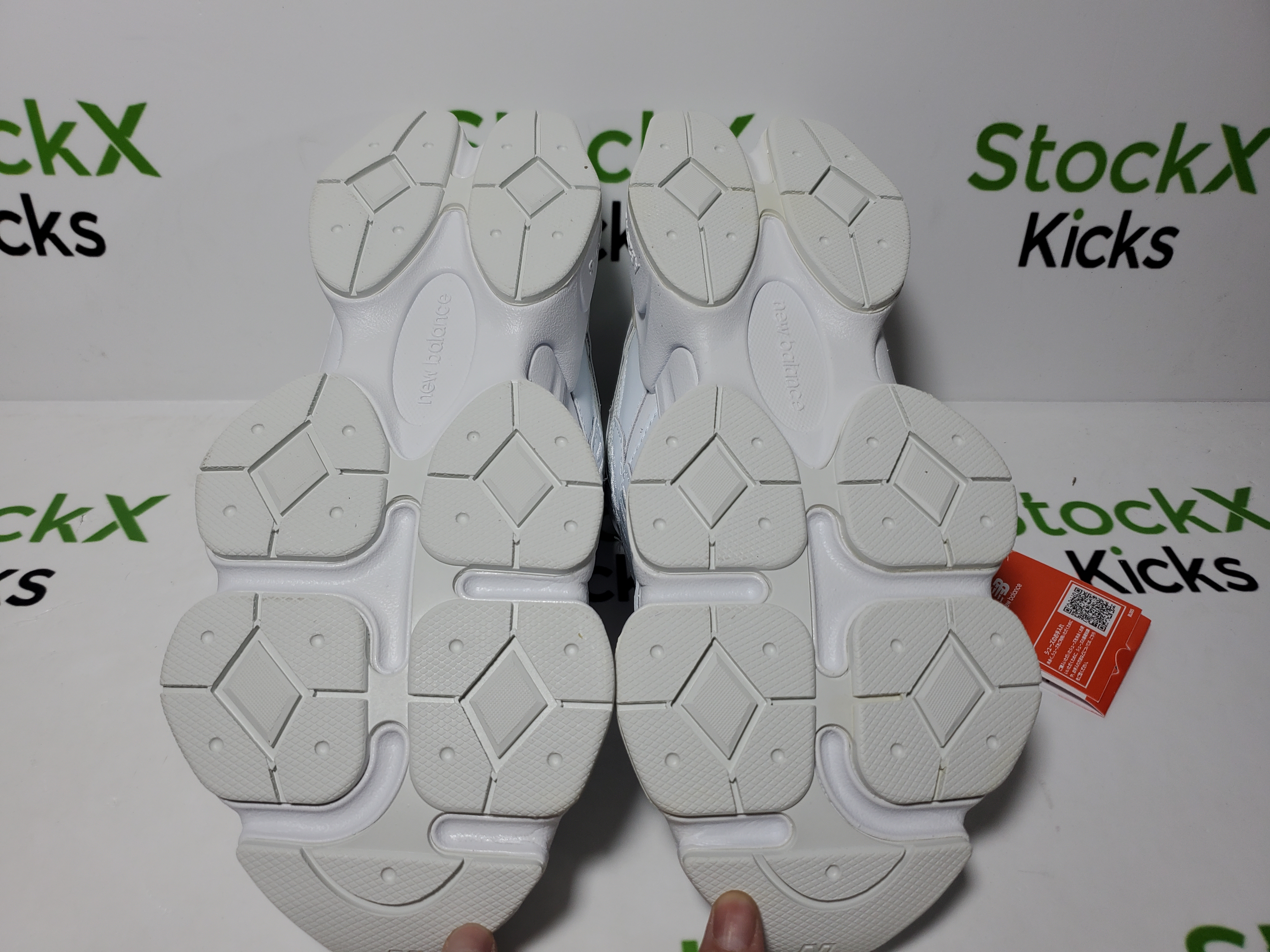 New Balance 9060 Triple White U9060NRJ review StockxKicks 02