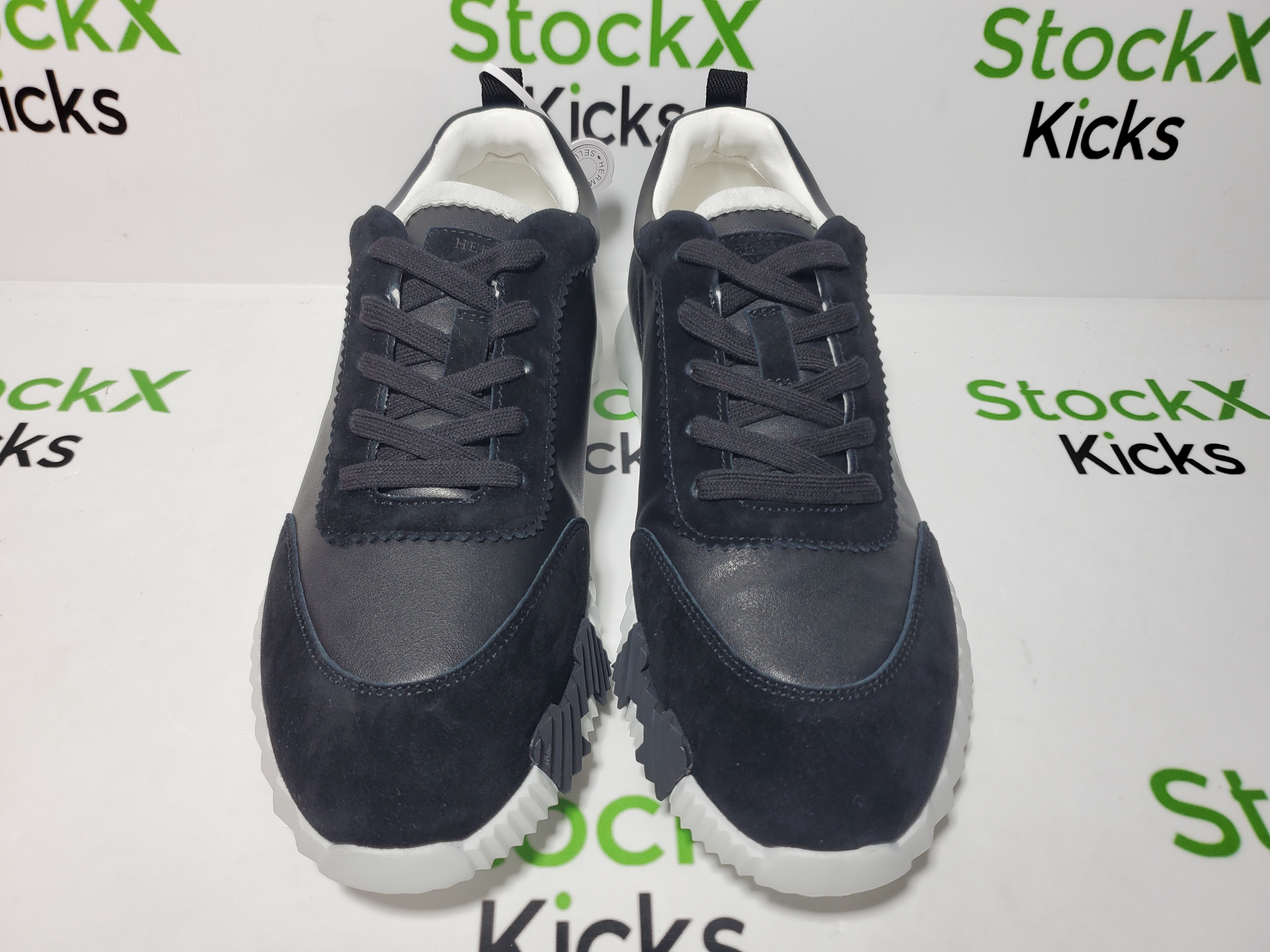 Hermes Bouncing Sneaker Black And White  review StockxKicks 05