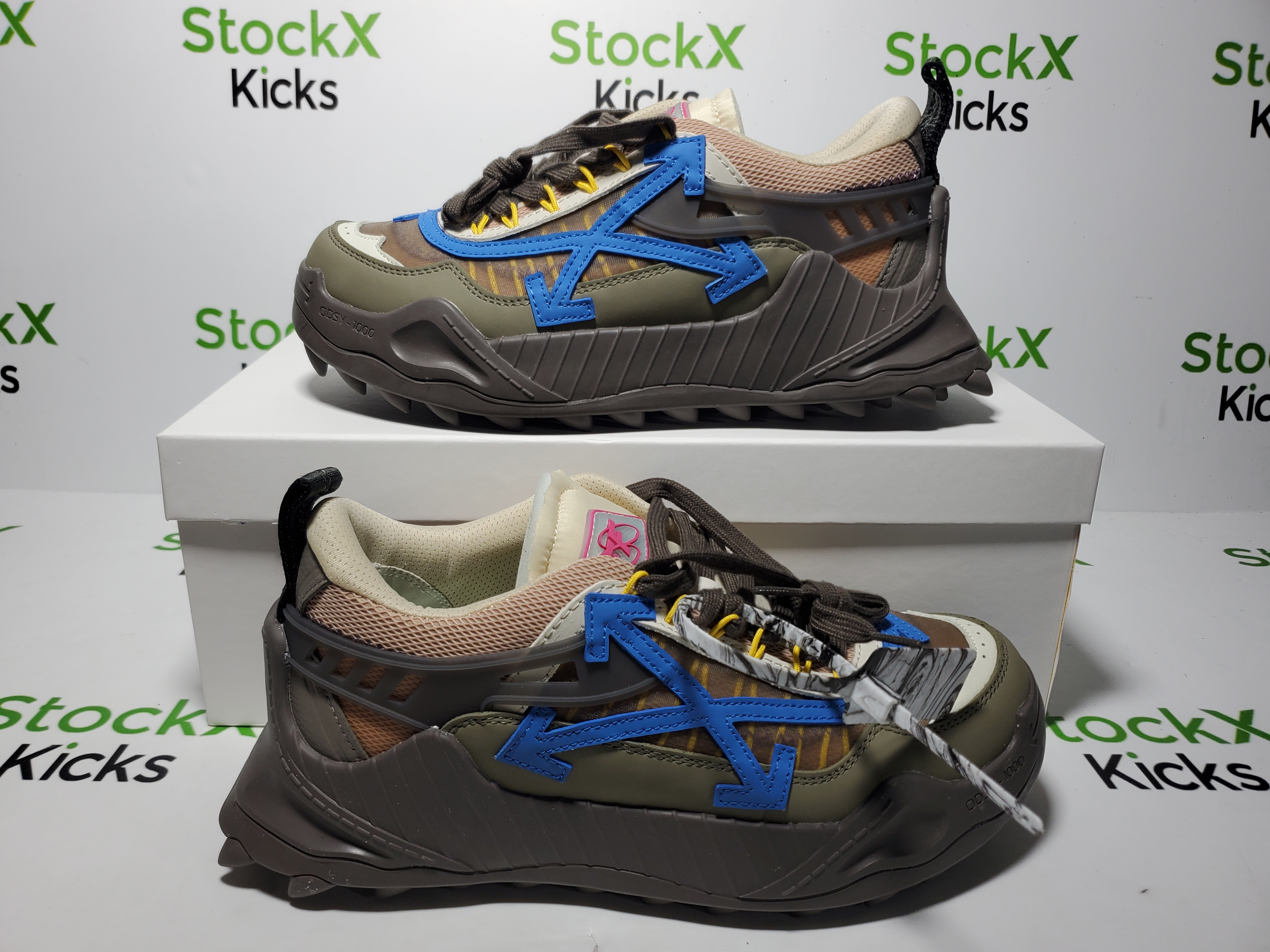 Off-White Odsy-1000 Blue Grey SS21 OMIA139R 21FAB00 10945 review StockxKicks 00