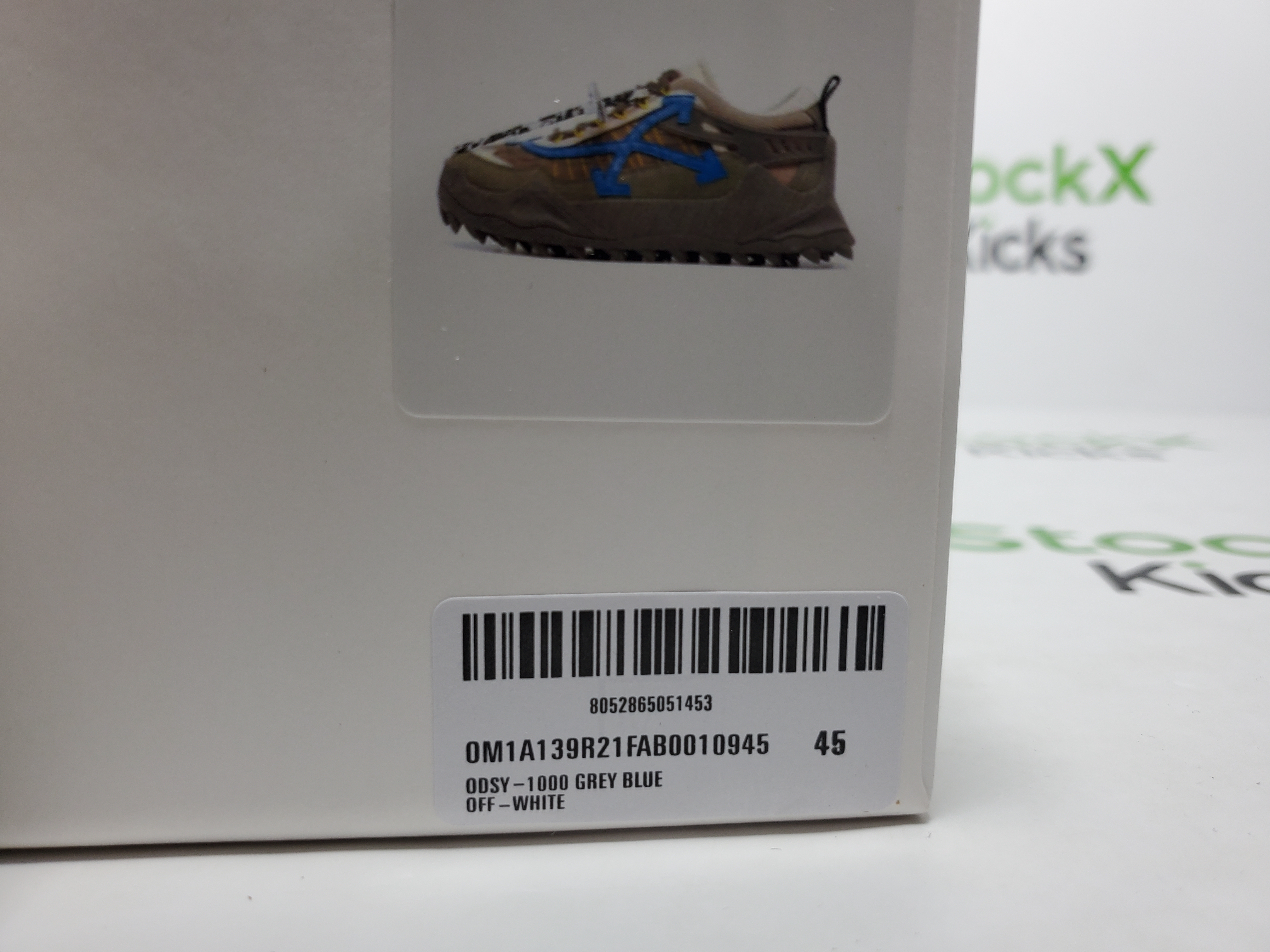 Off-White Odsy-1000 Blue Grey SS21 OMIA139R 21FAB00 10945 review StockxKicks 03