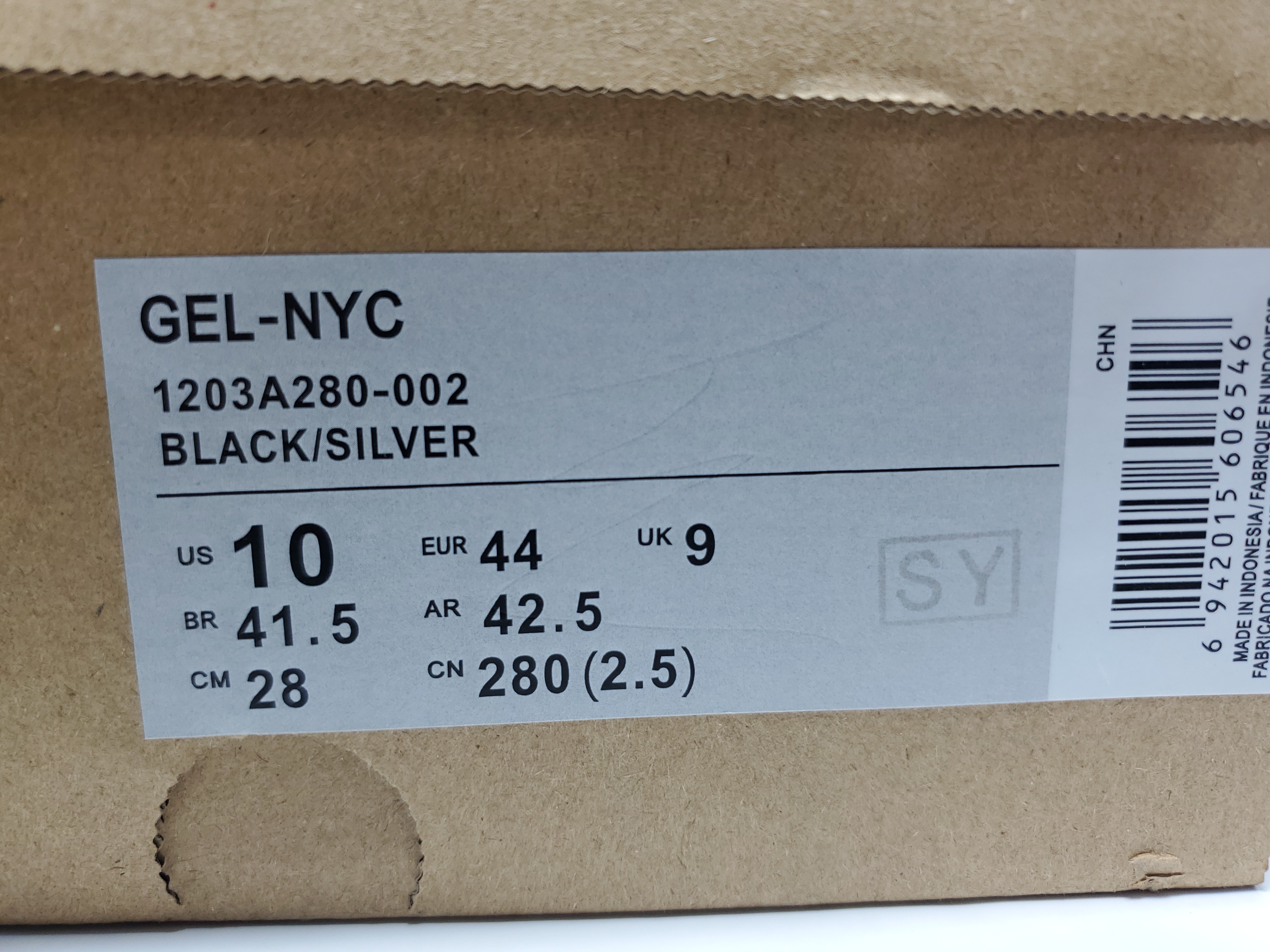 ASICS Gel-NYC Black Graphite Grey 1203A280-002 review StockxKicks 06