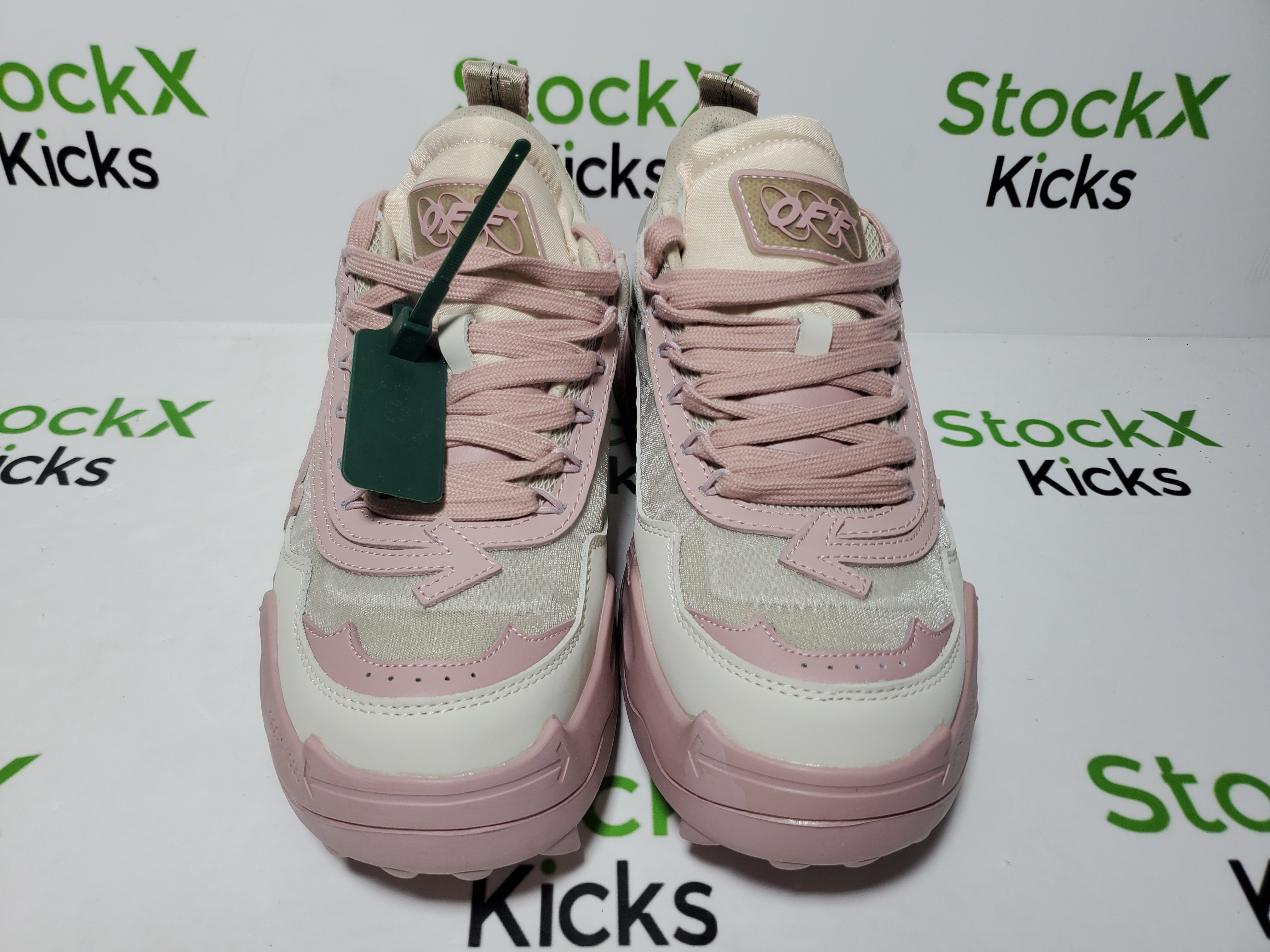 Off-White Odsy-1000 Beige Pink OMIA139F 22FAB00 16130 review StockxKicks 05