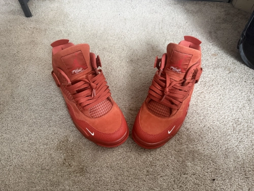 PK God Batch Air Jordan 4 Retro OG SP Nigel Sylvester Brick by Brick HF4340-800 reviewed by