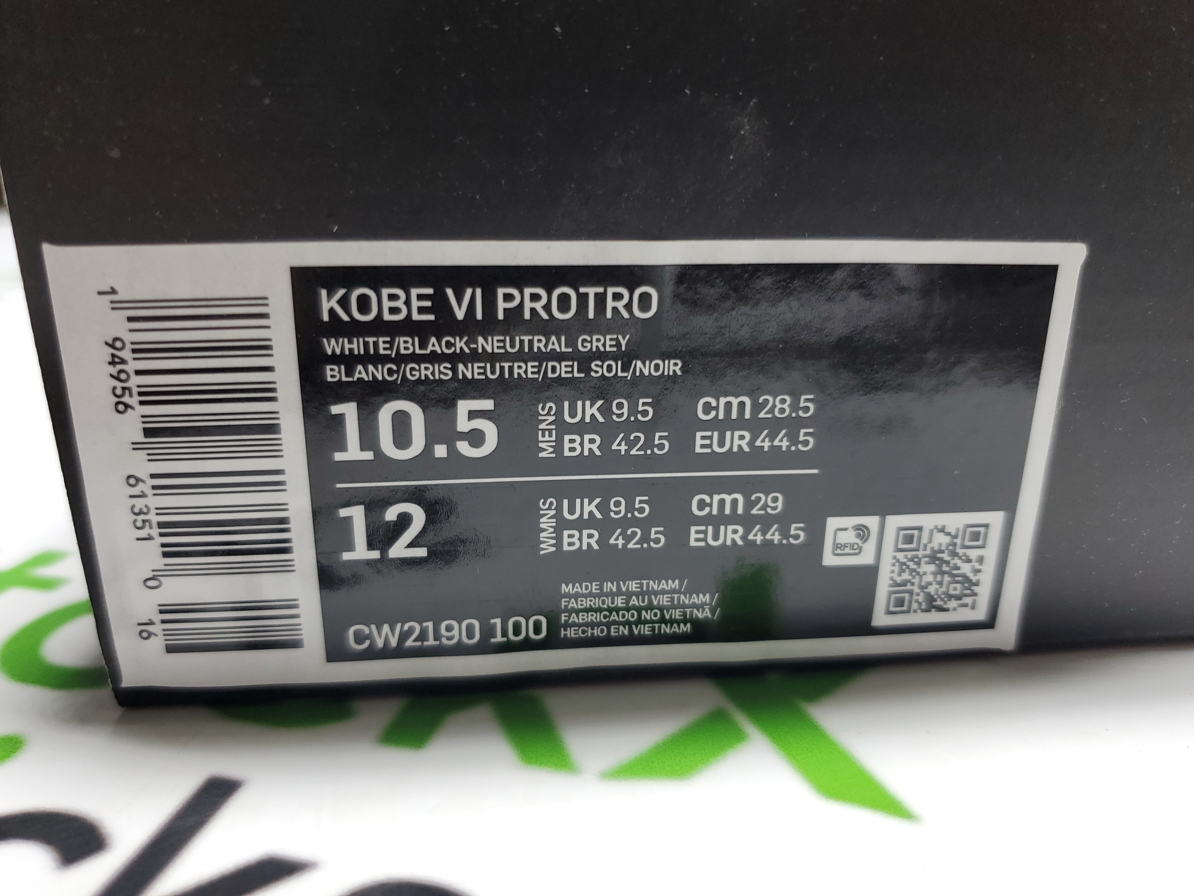 Nike Kobe 6 Protro Playoff Pack White Del Sol CW2190-100 review StockxKicks 00