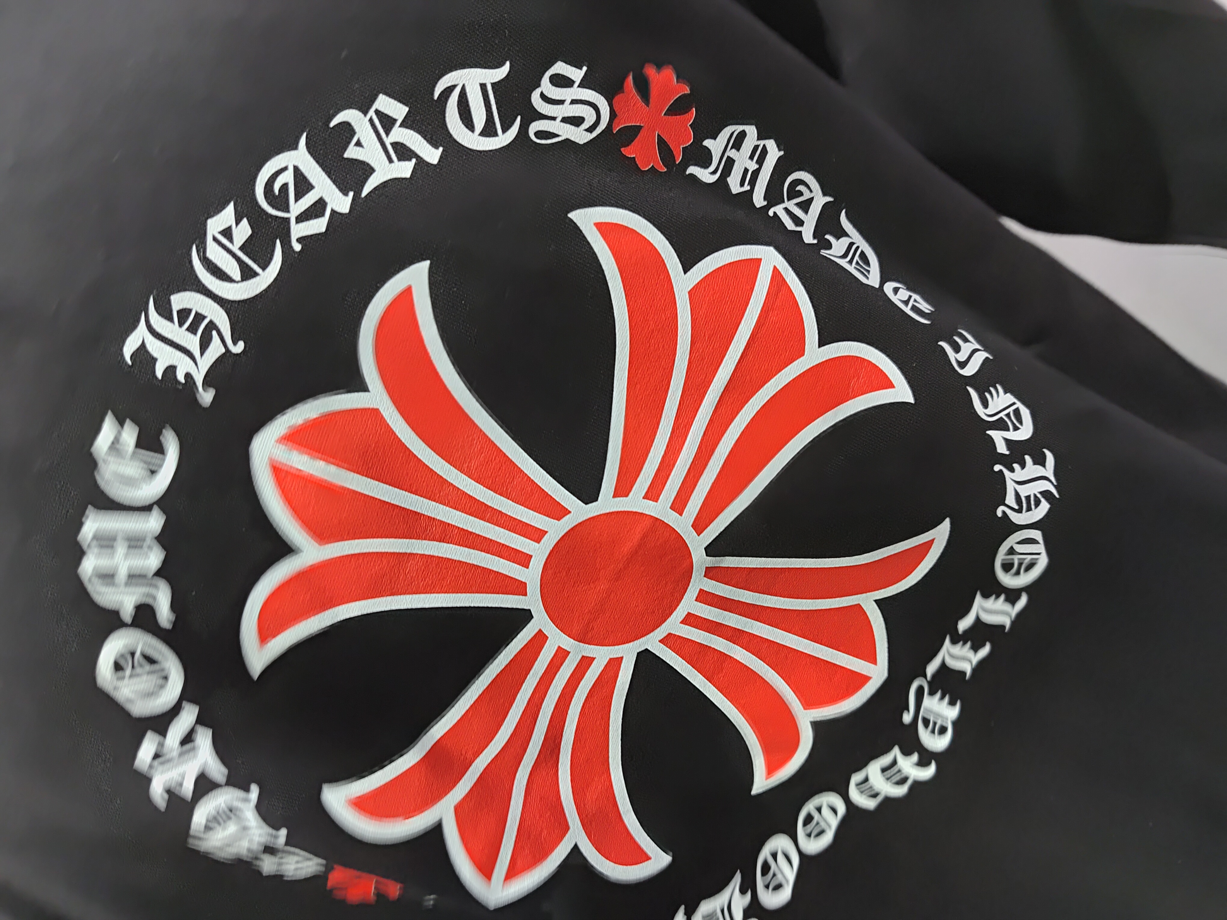 Chrome Hearts Made In Hollywood Plus Cross Long-Sleeve Sweatshirt 'Black/Red' KH260410 review StockxKicks 04