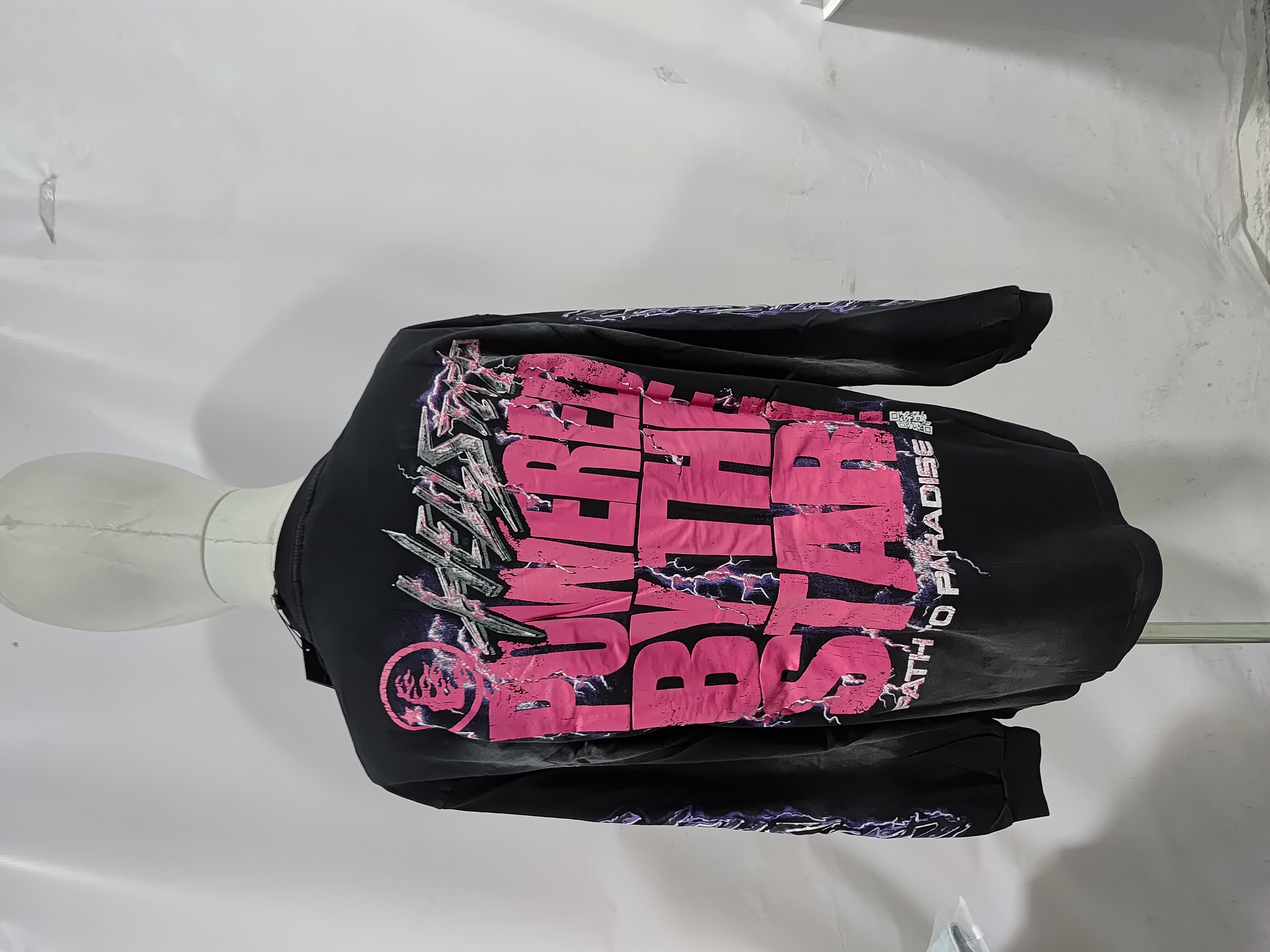 Hellstar 'Powered By The Star' Long-Sleeve T-Shirt #651 Black Purple review StockxKicks 05