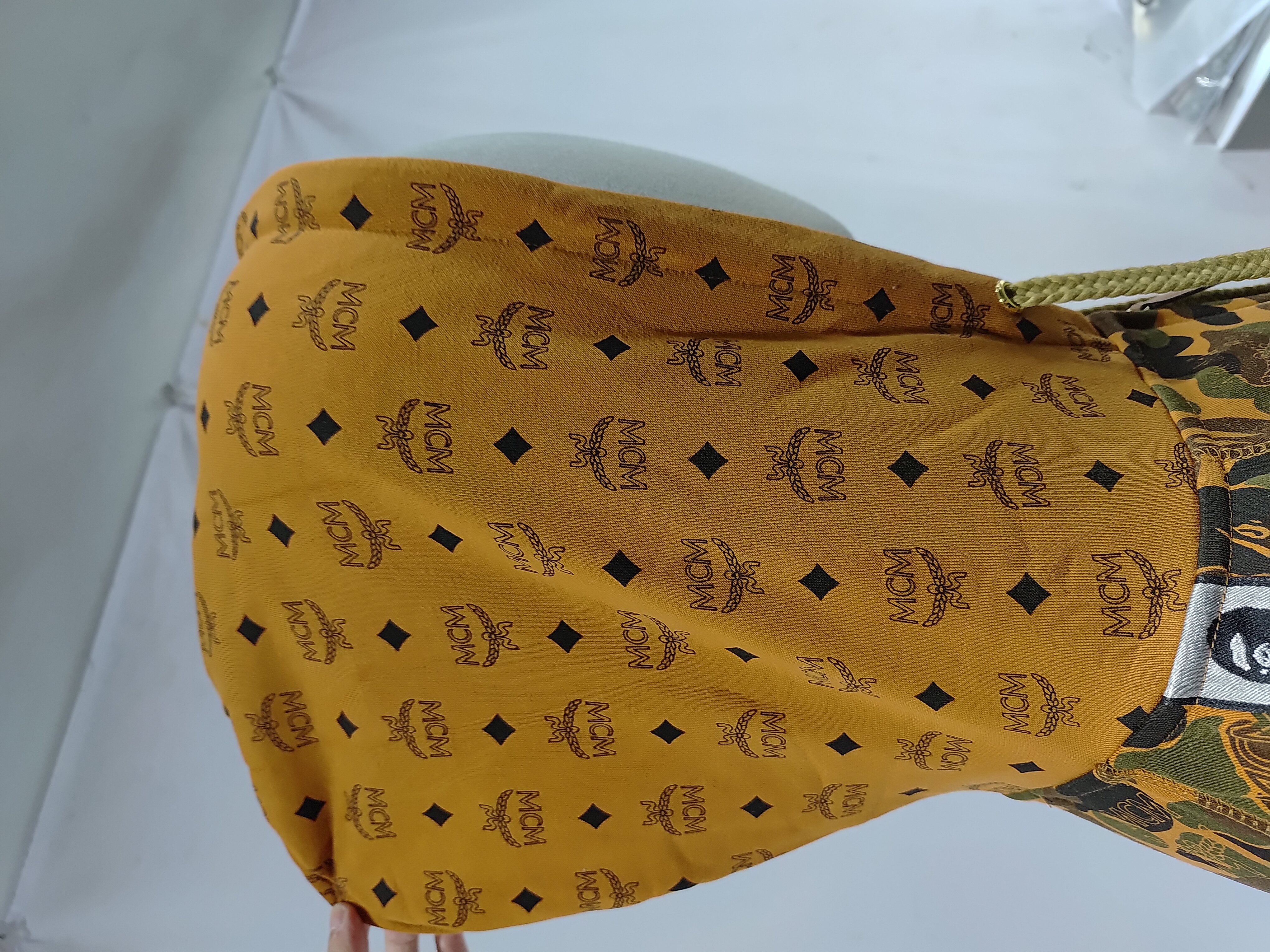 BAPE x MCM Camo Zip Hoodie Brown Men's review StockxKicks 03