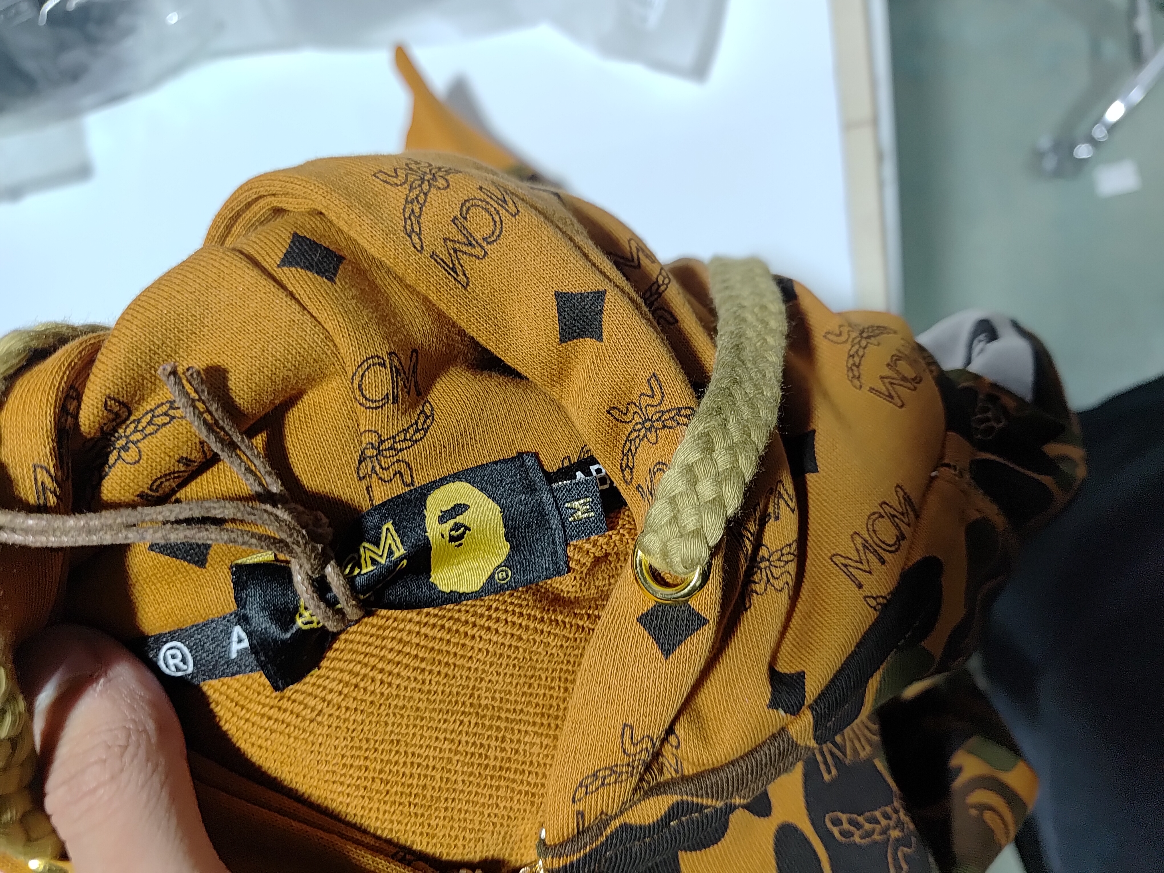 BAPE x MCM Camo Zip Hoodie Brown Men's review StockxKicks 00