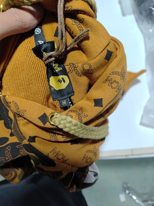 BAPE x MCM Camo Zip Hoodie Brown Men's reviewed by