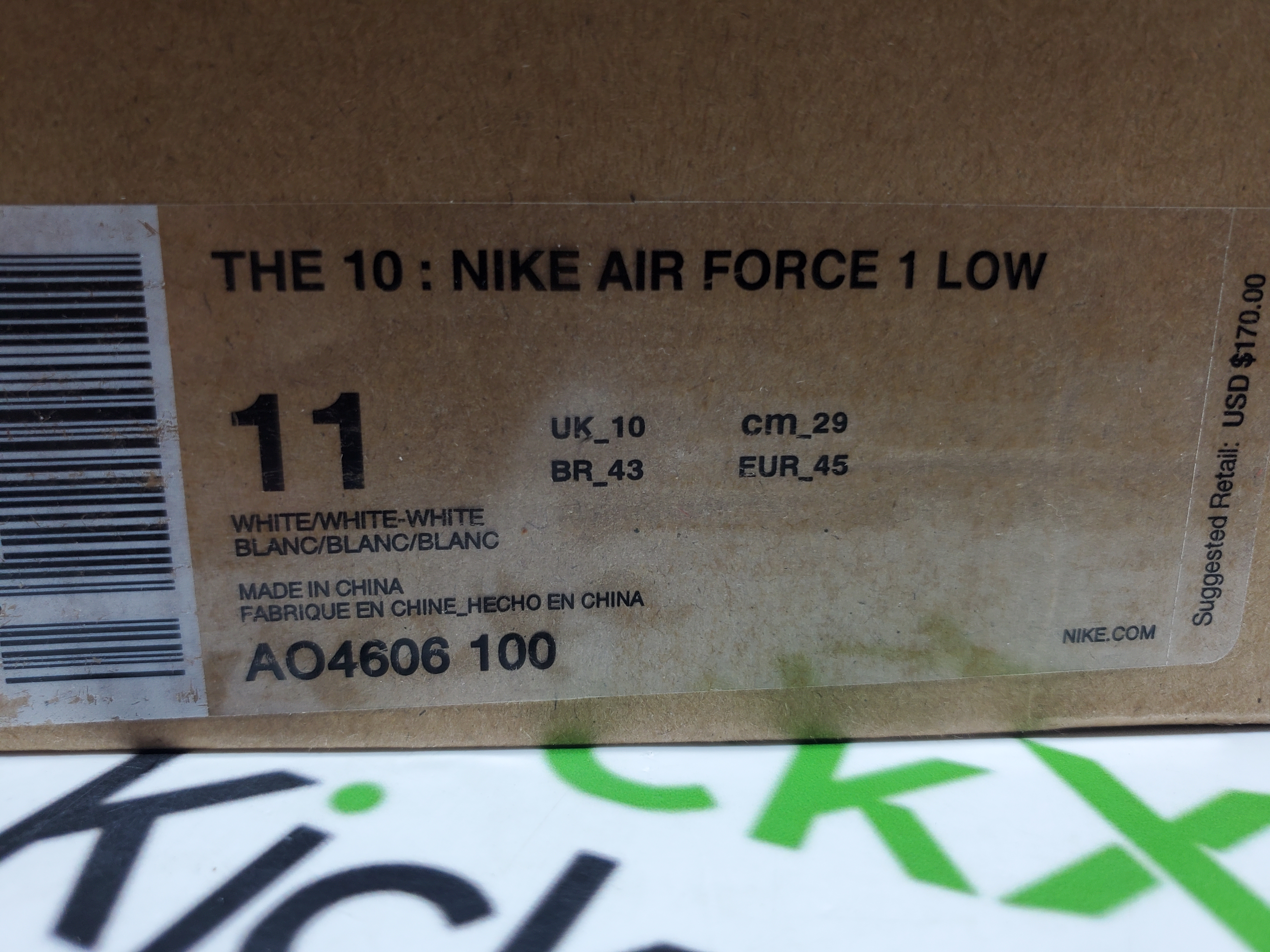 PK God Batch Nike Air Force 1 Low Off-White AO4606-100 review StockxKicks 00