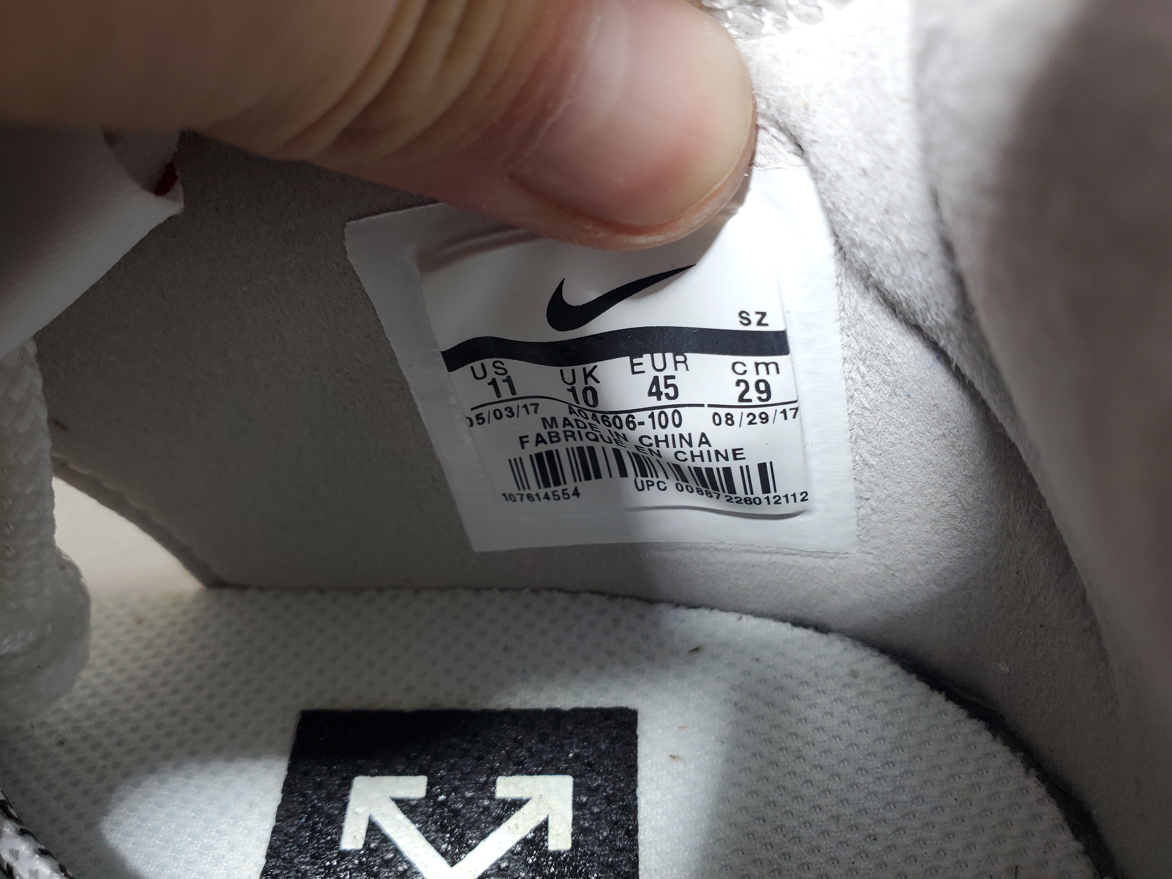 PK God Batch Nike Air Force 1 Low Off-White AO4606-100 review StockxKicks 03
