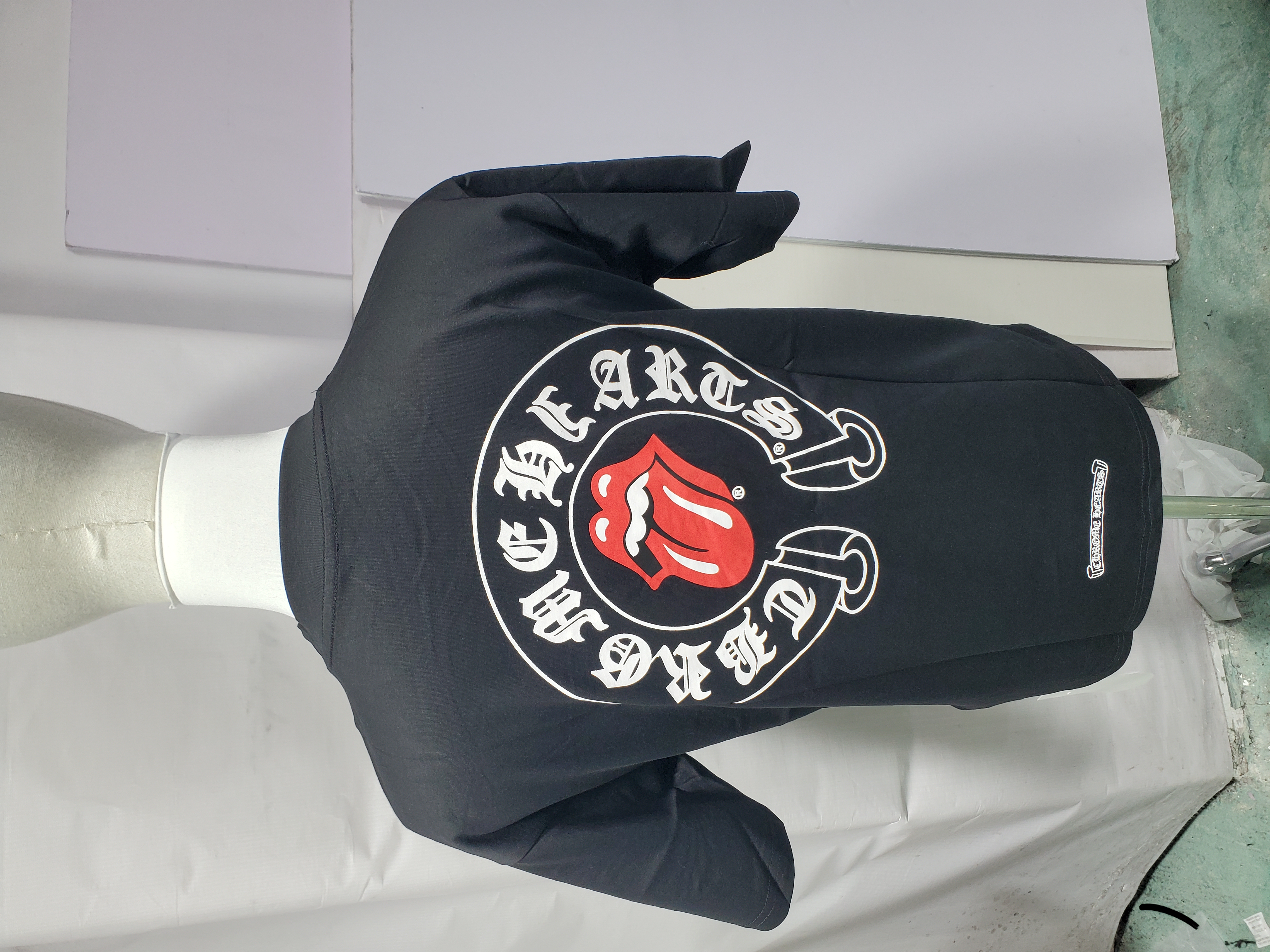 Chrome Hearts Rolling Stones T-shirt Black review StockxKicks 03