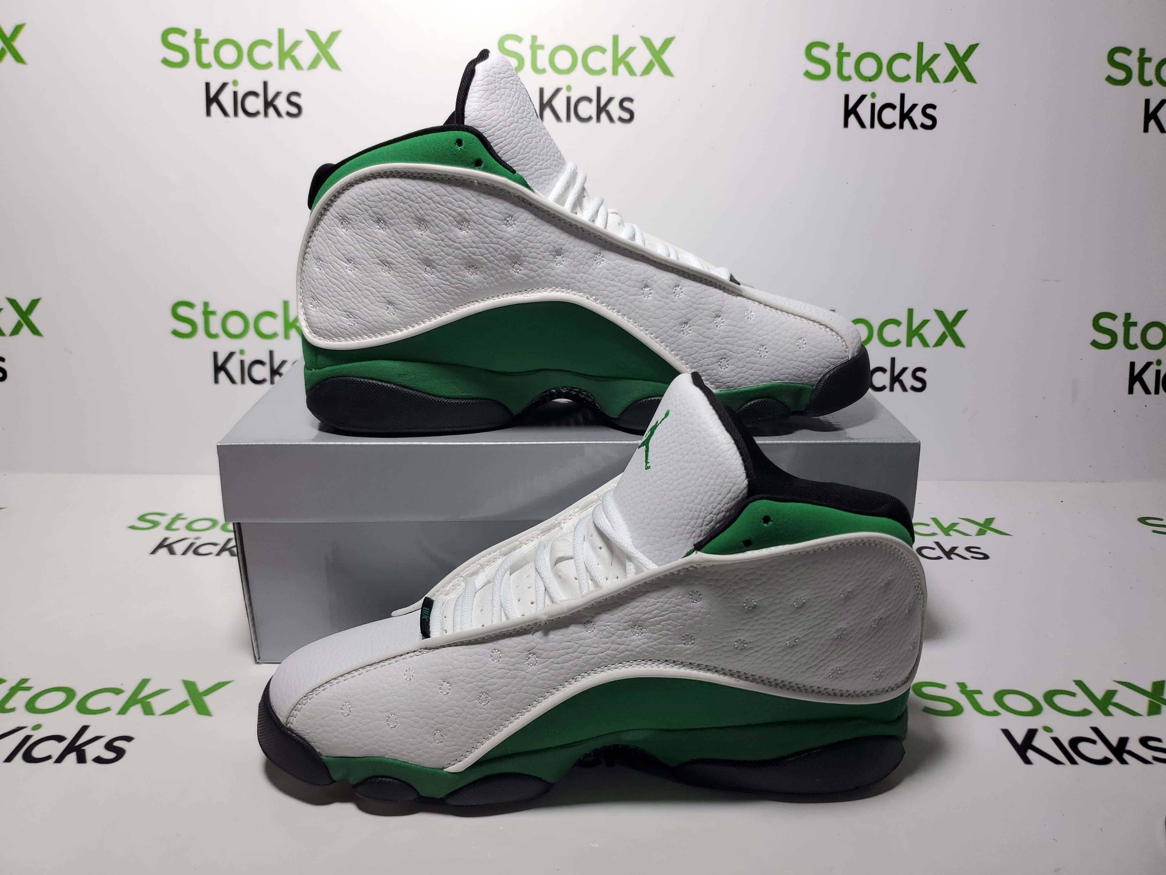 PK God Batch Nike Air Jordan 13 Retro White Green DB6536-113 review StockxKicks 06