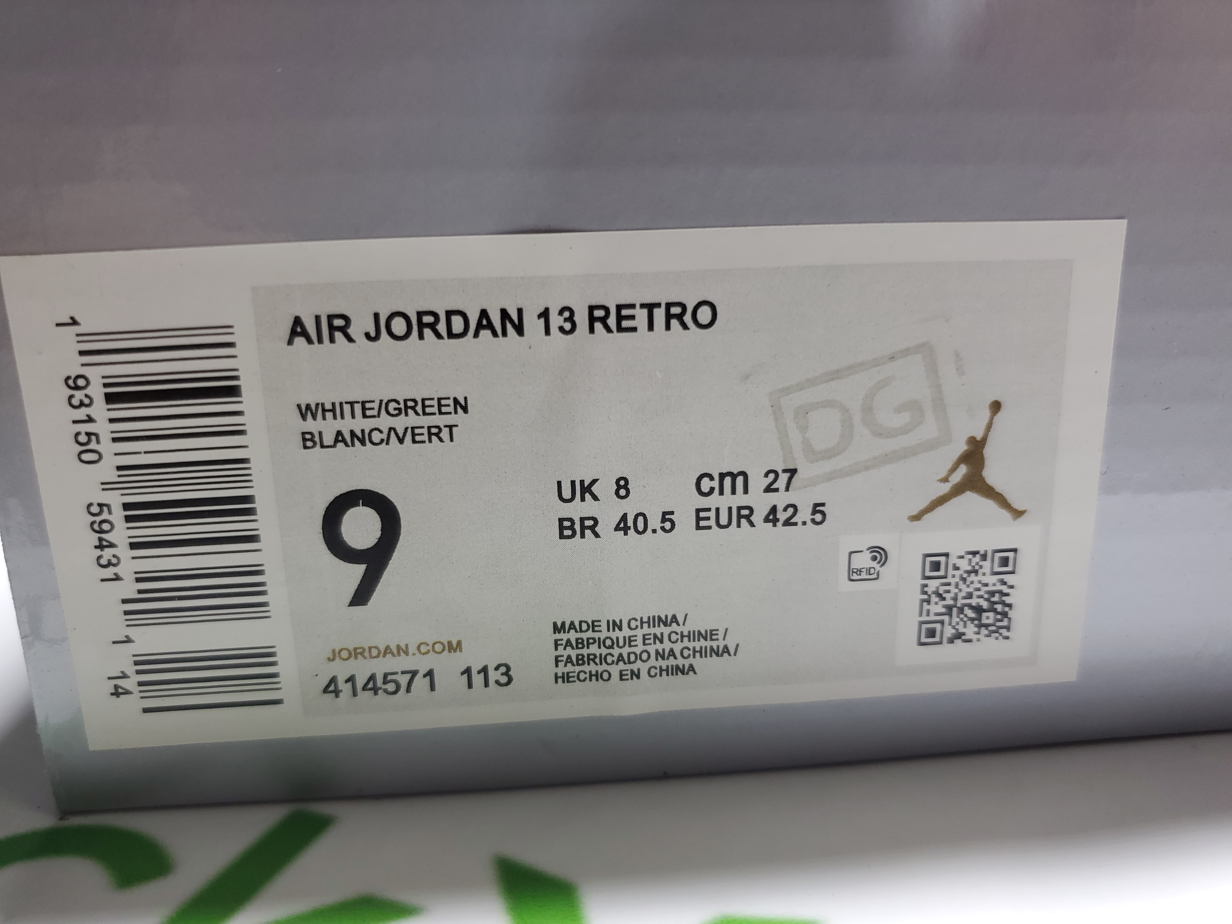 PK God Batch Nike Air Jordan 13 Retro White Green DB6536-113 review StockxKicks 00