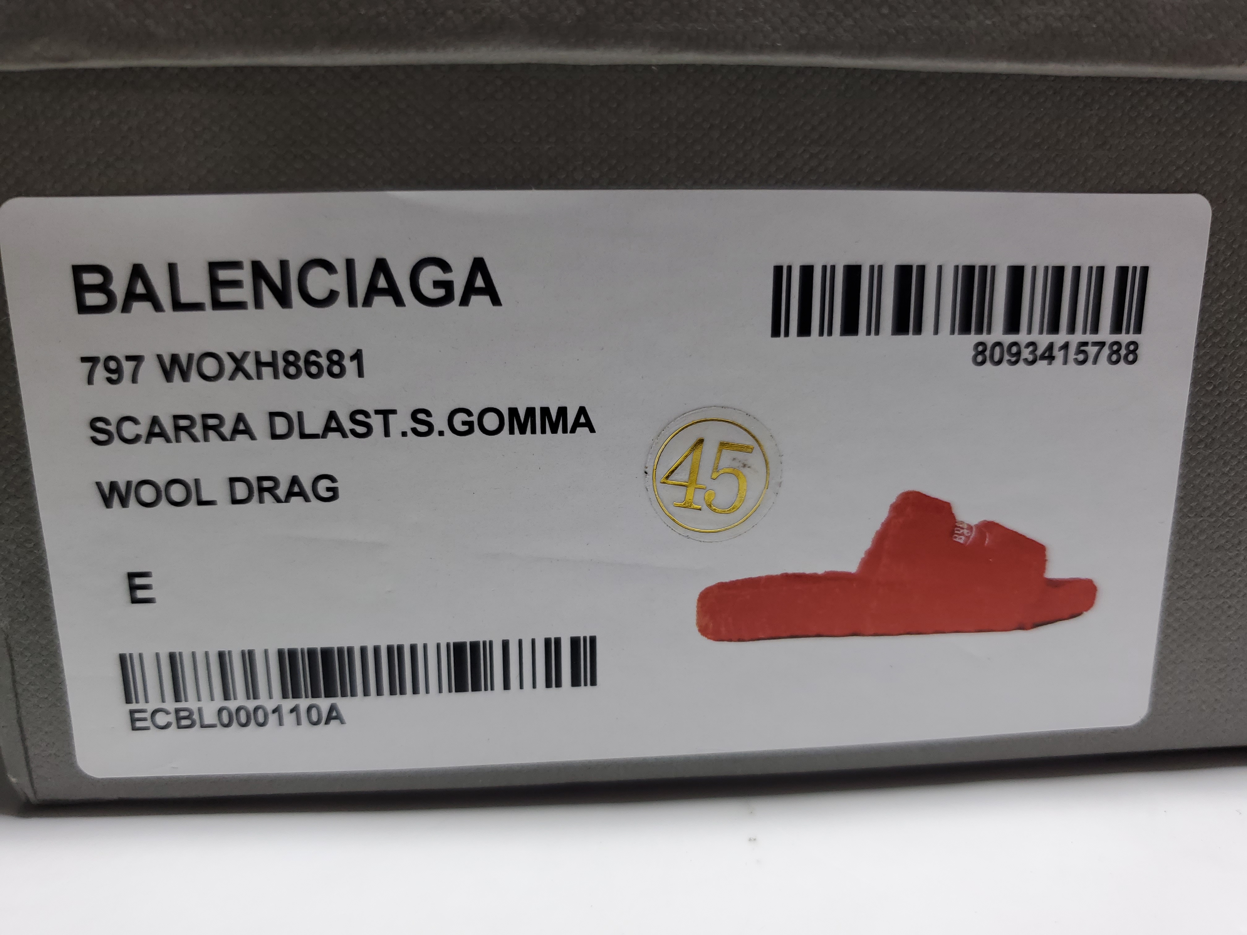 Balenciaga Furry Slide Red CK 654261W2DO16596 review StockxKicks 00