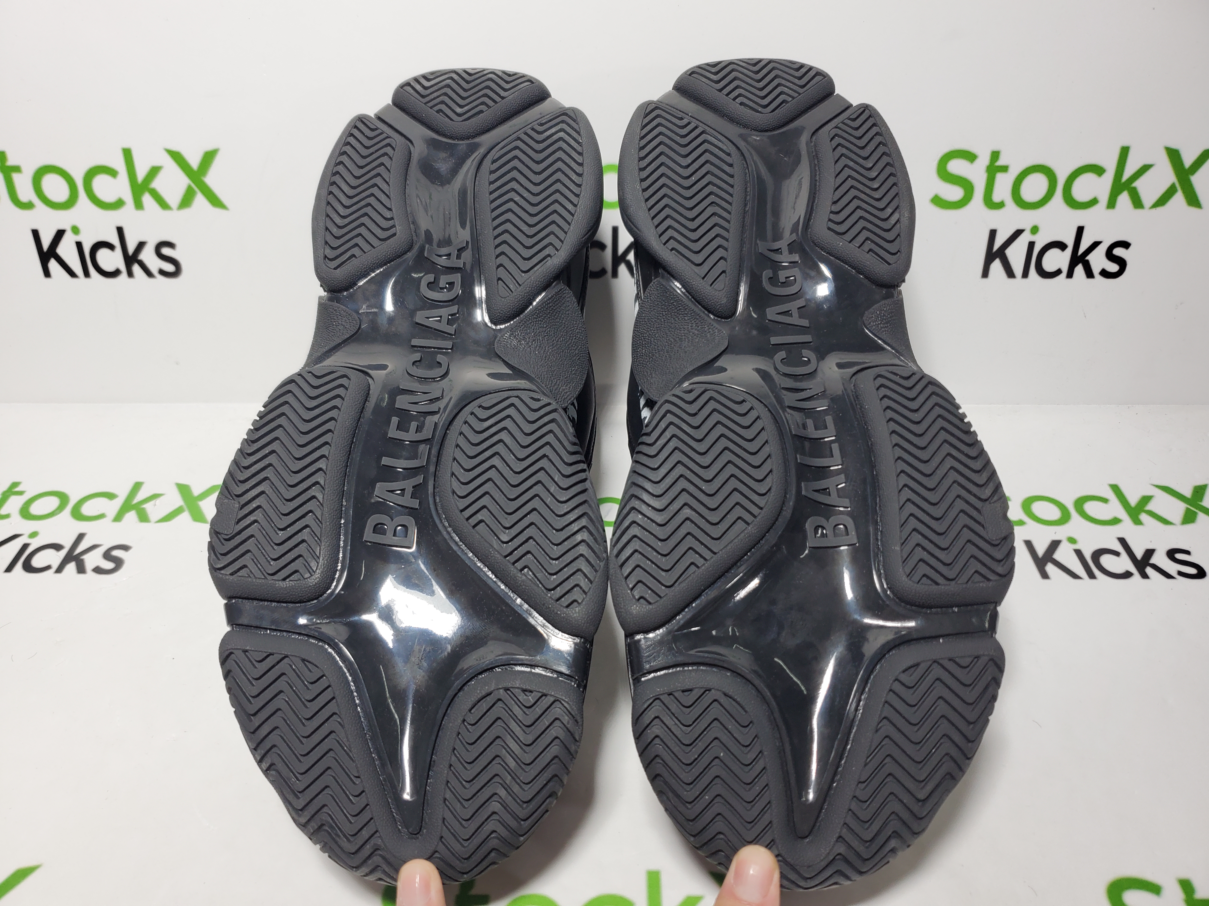 Balenciaga Triple S DIY Metal Artwork Black 536737W2FAY1090 review StockxKicks 02