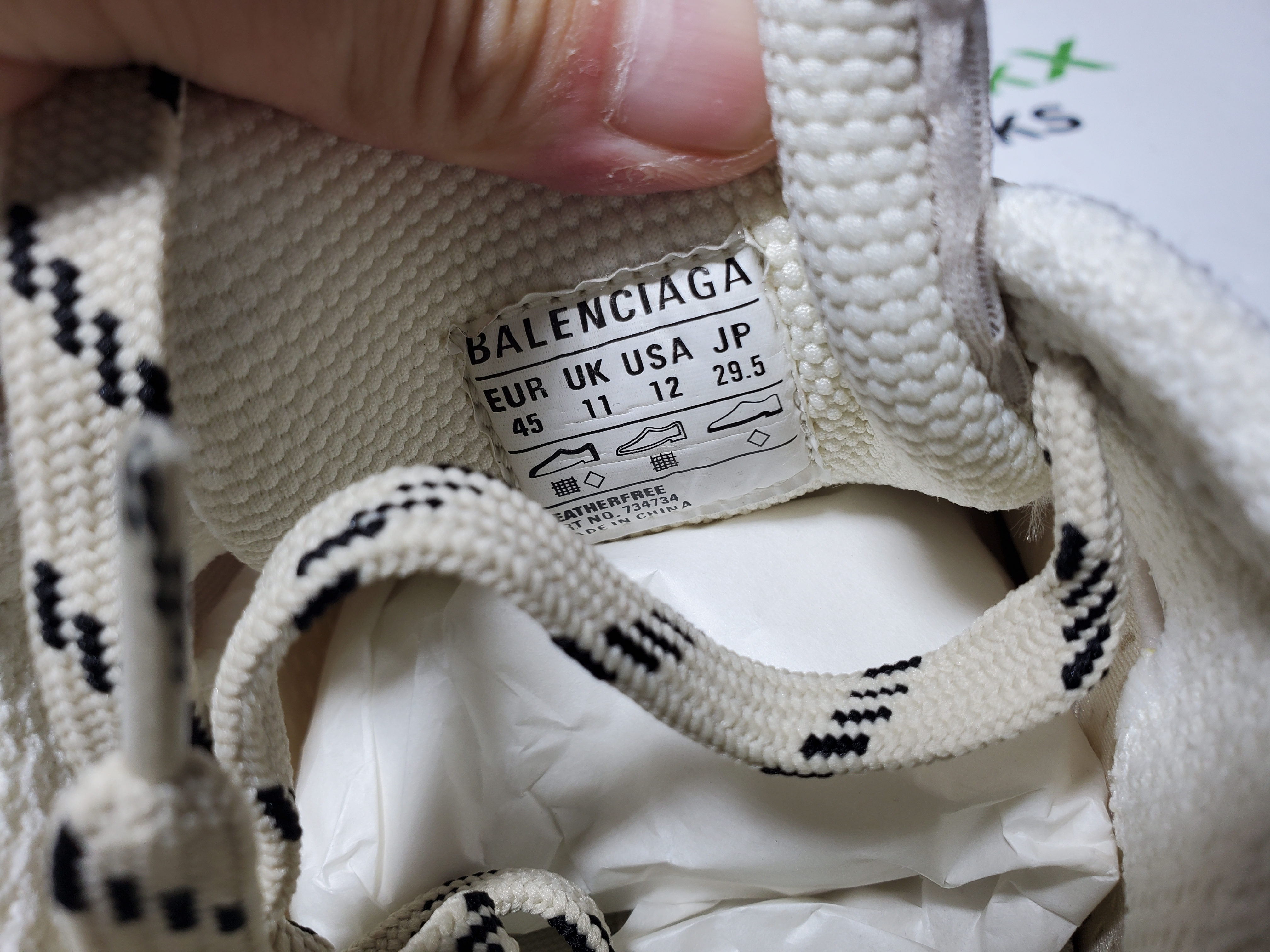 Balenciaga 3XL Sneaker Pla Tinum 734734 W3XL2 9110 review StockxKicks 03